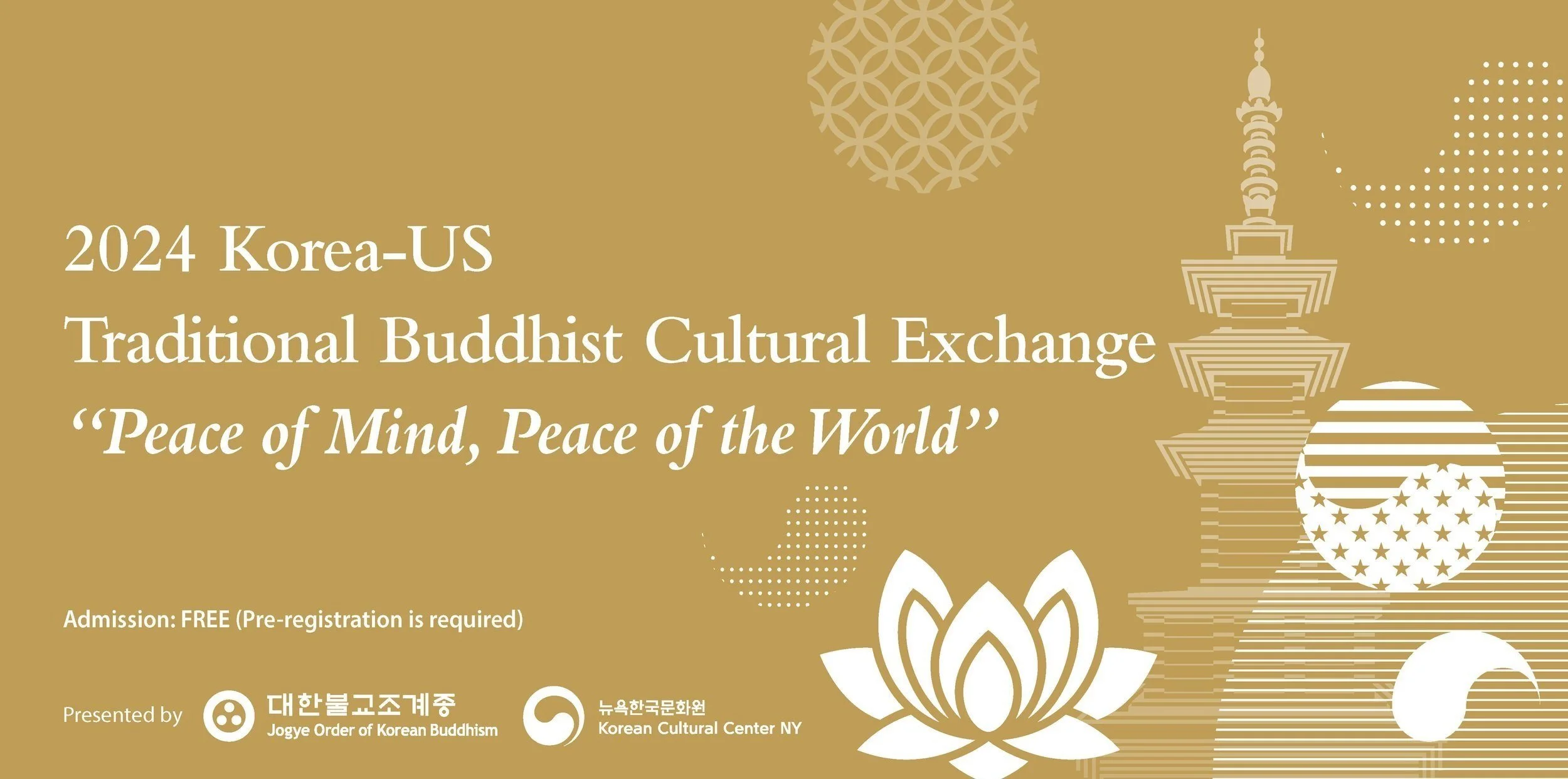 2024 Korea-U.S. Traditional Buddhist Cultural Exchange: Peace of Mind, Peace of the World