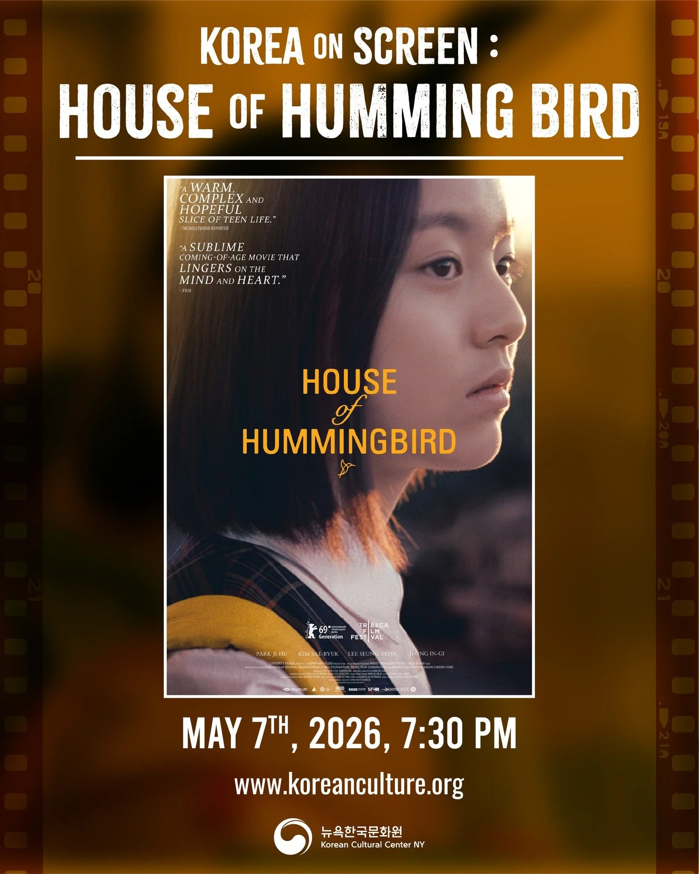 1994. Seoul. The flutter of a hummingbird. 🕊️🌿

This month, Korea on Screen brings you the celebrated indie masterpiece: House of Hummingbird. A quiet, powerful exploration of youth that lingers long after the lights come up.

Join our monthly ritu