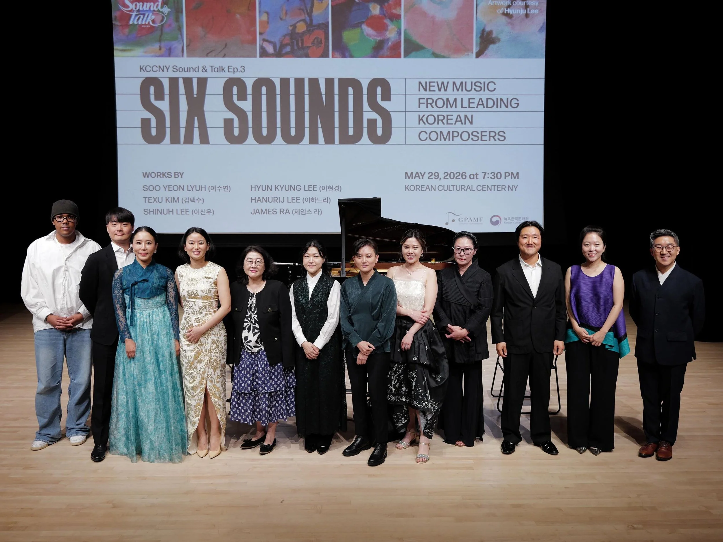 🎶 Recap | Six Sounds: New Music from Leading Korean Composers 🎼

✨What a fascinating evening with @kccny &amp; @gpamf7 💫

Six distinct and vibrant musical voices &mdash; by Soo Yeon Lyuh (@sooyeonlyuh ), Texu Kim (@texu_kim ), Shinuh Lee(@thepathw