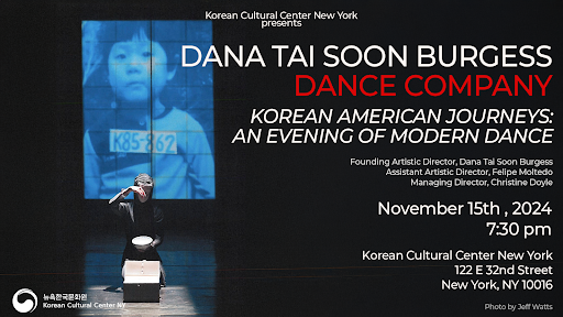 Dana Tai Soon Burgess Dance Company “Korean American Journeys : An Evening of Modern Dance”