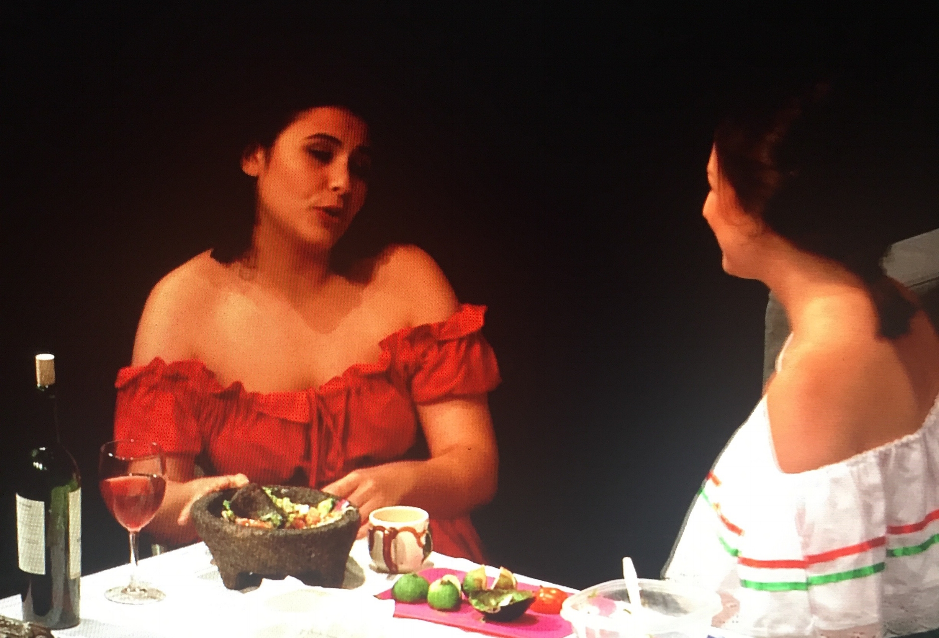 Playing Maria from the play "Yerma" written by Federico Lorca.