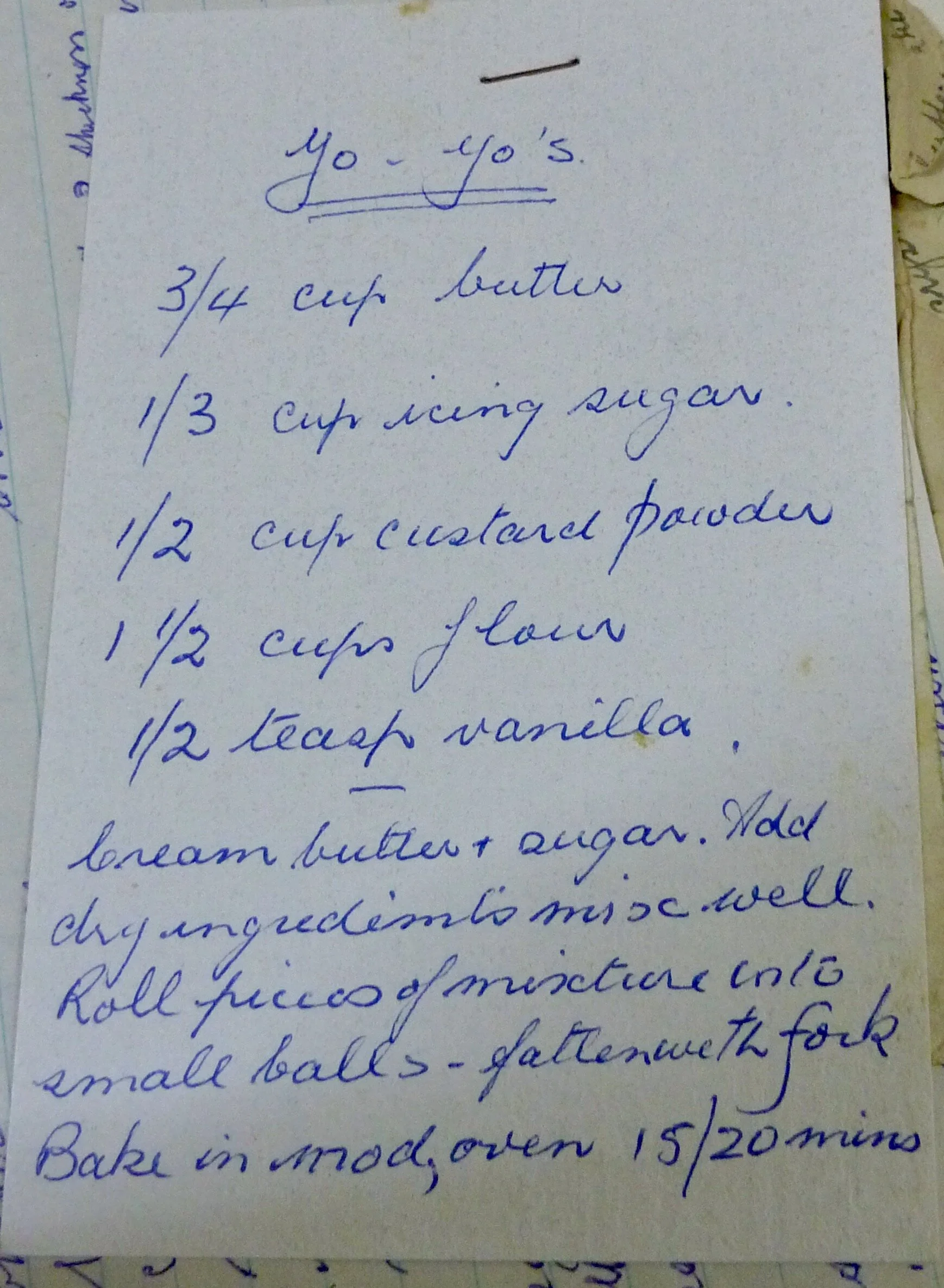 Old Recipes - Biscuits &amp; Cookies