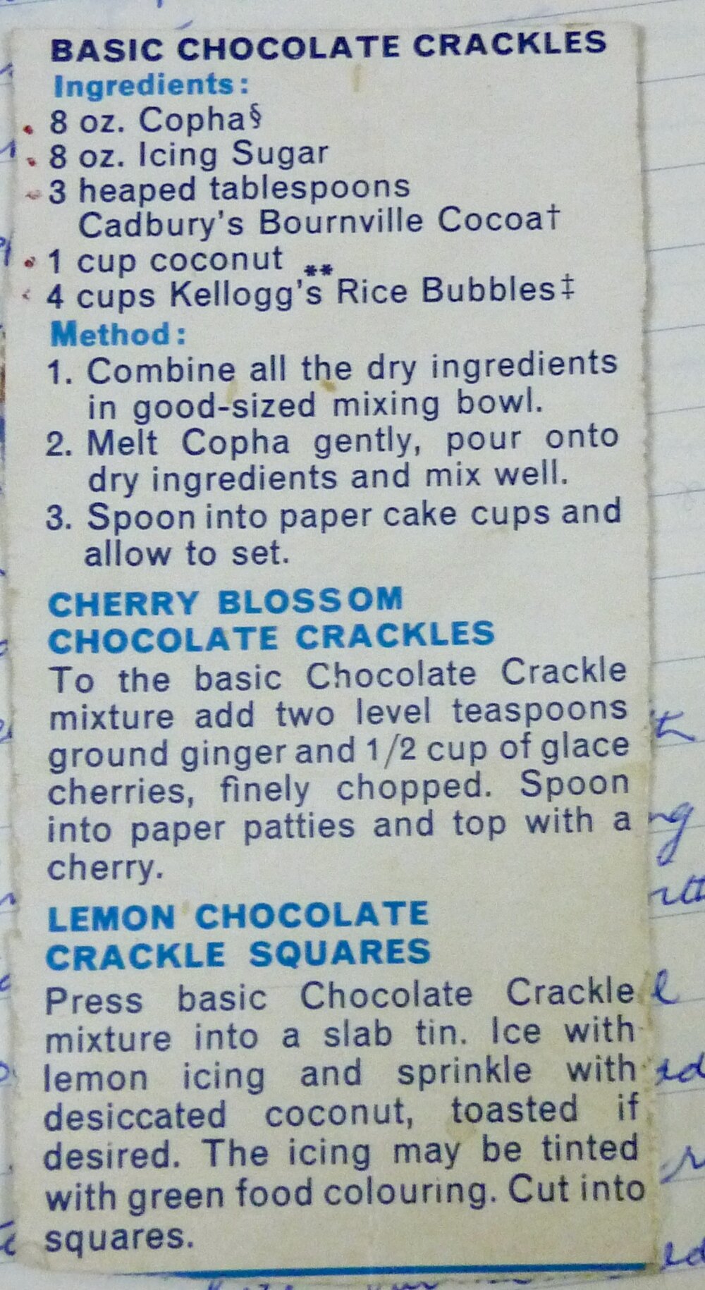 Basic Chocolate Crackles