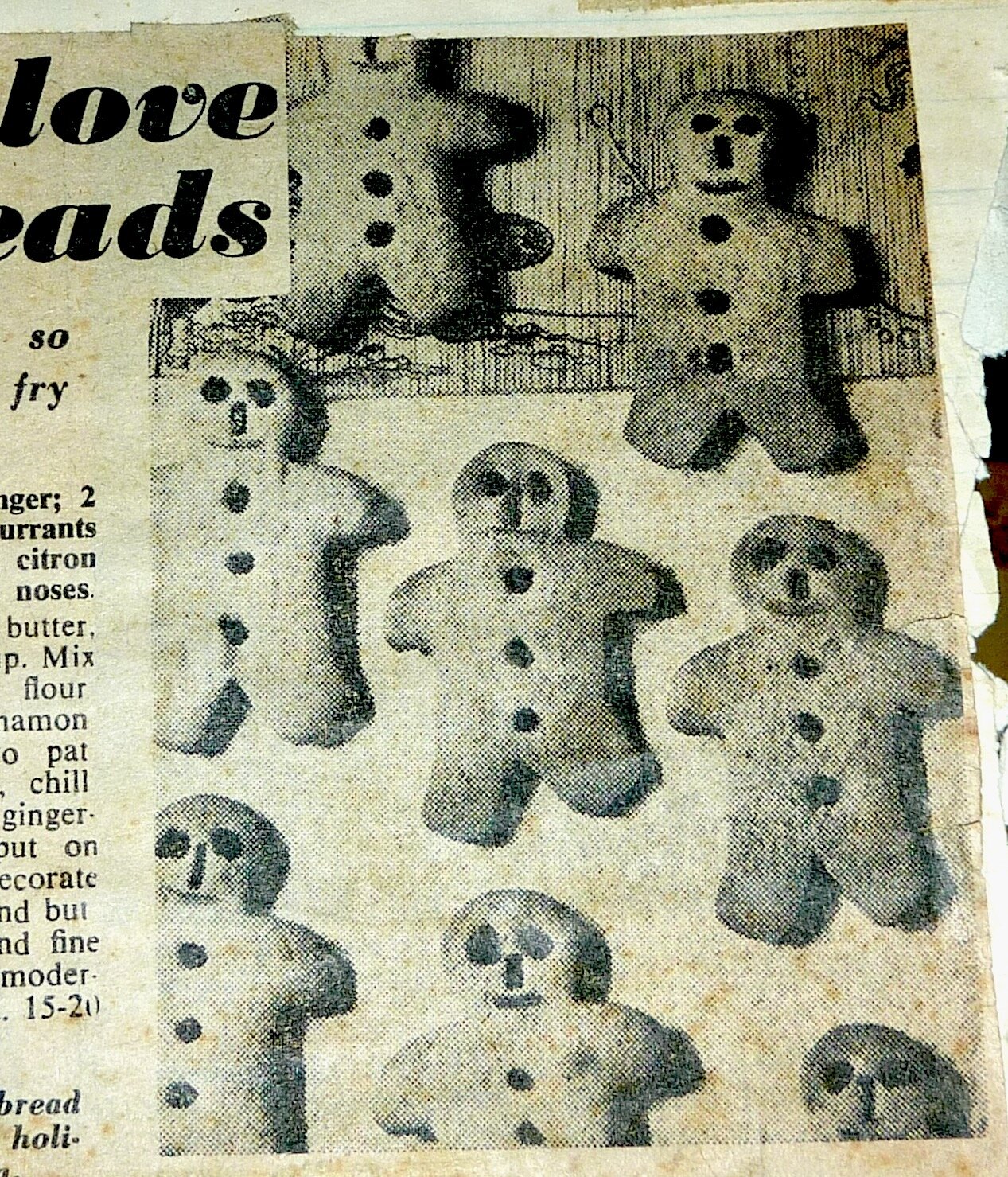 Old Newspaper Recipes - Sweet