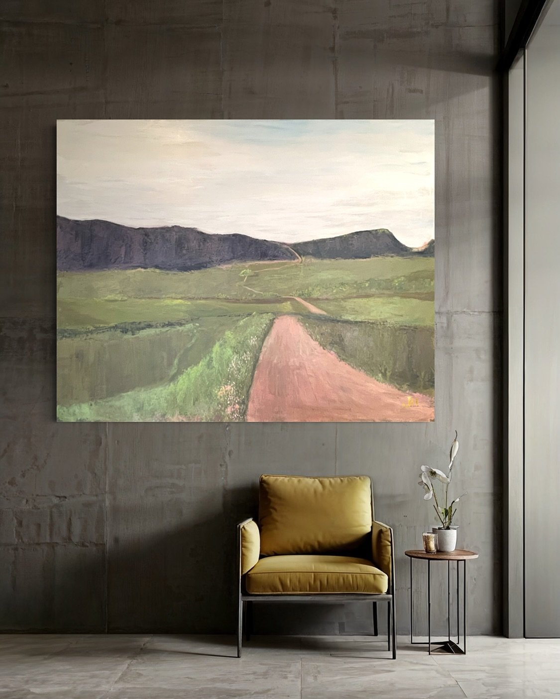 New works are slowly emerging.

First up is a commissioned piece that commemorates a pilgrimage along the Camino de Santiago.
.
.
.
.

#joyhilleyart #abstractart #abstractexpressionism #abstractlandscape #fineart #contemporaryart #artcollector #galle