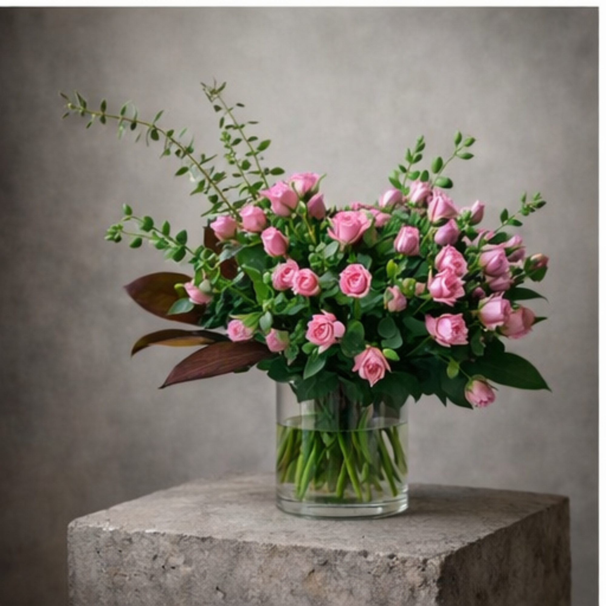 Spray Rose Vase