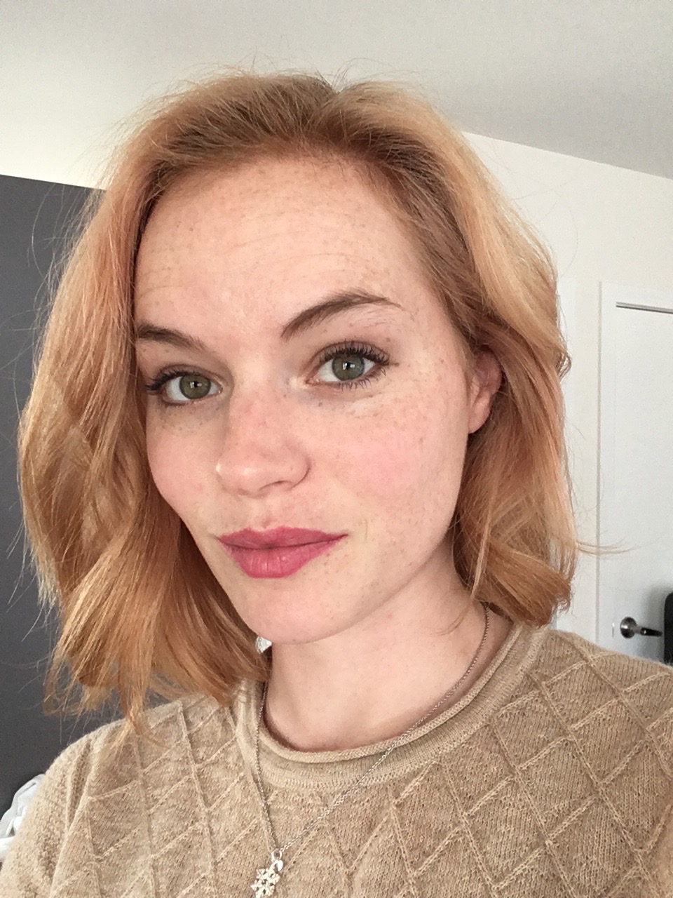 That time I was blonde because I went pink. WEIRD!
