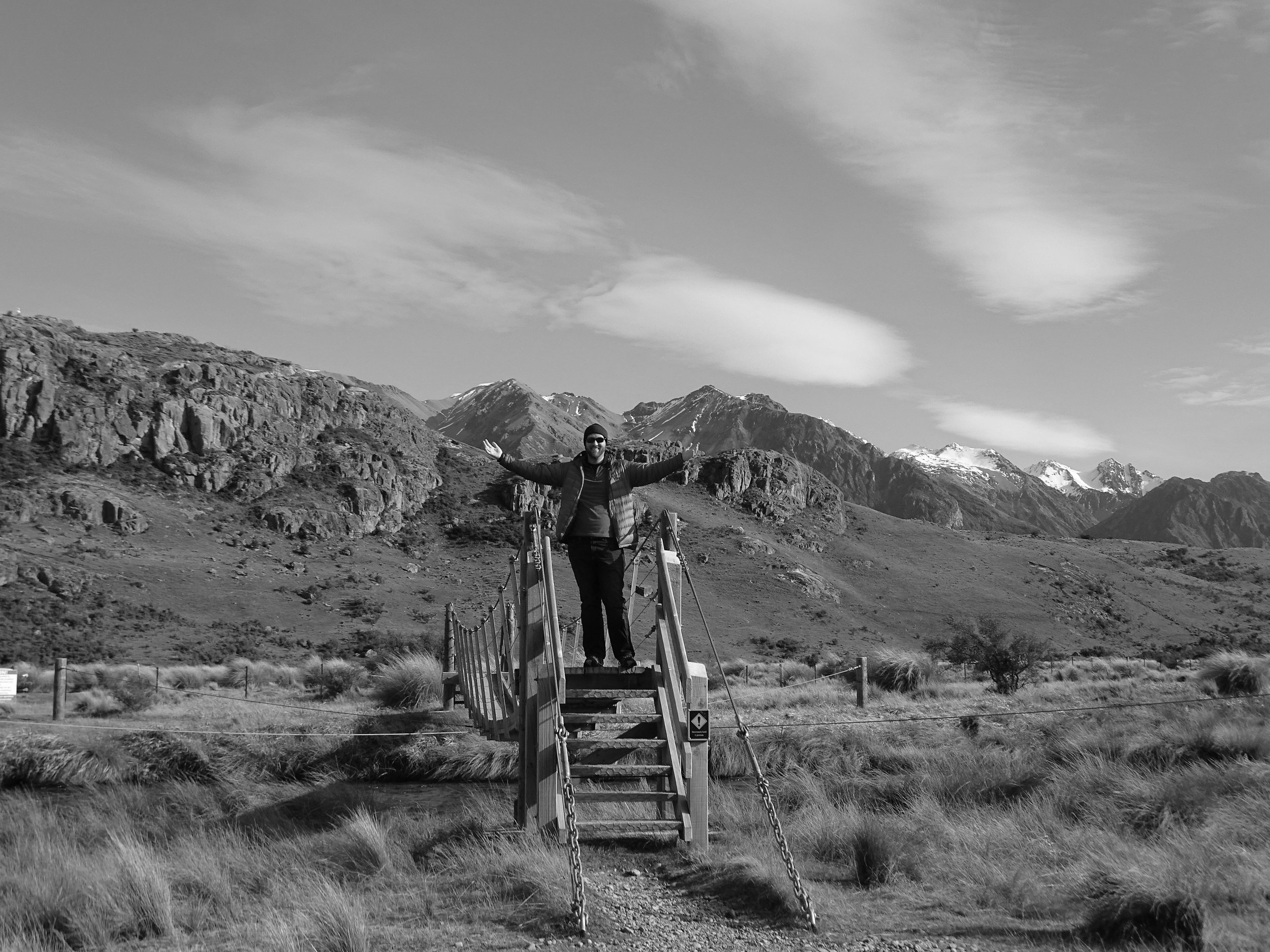 Mount Sunday is to the left and not fully pictured. 