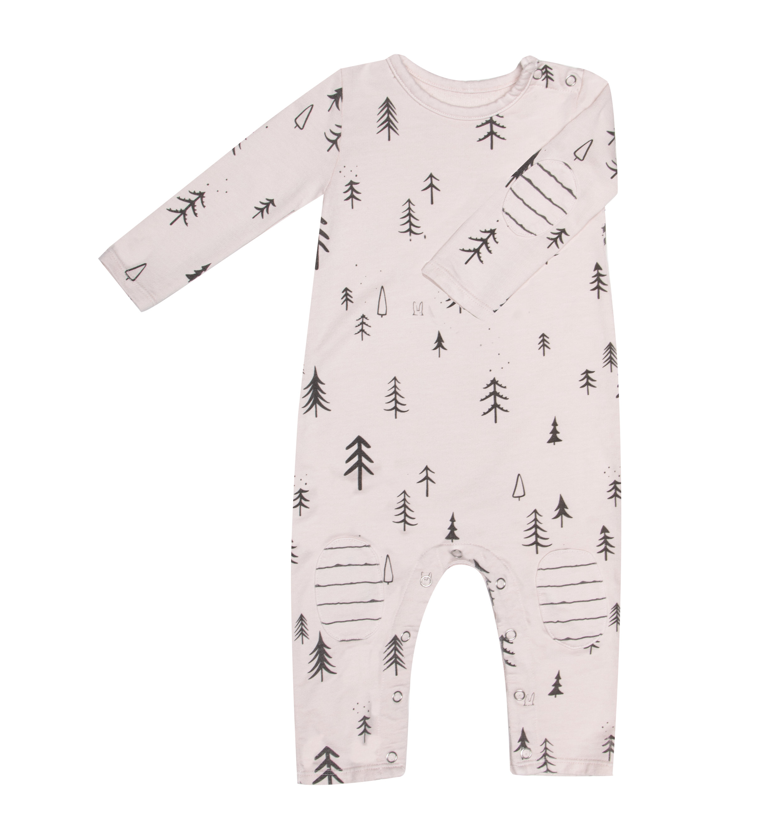 Tiny Giants — Pink Forest One-Piece