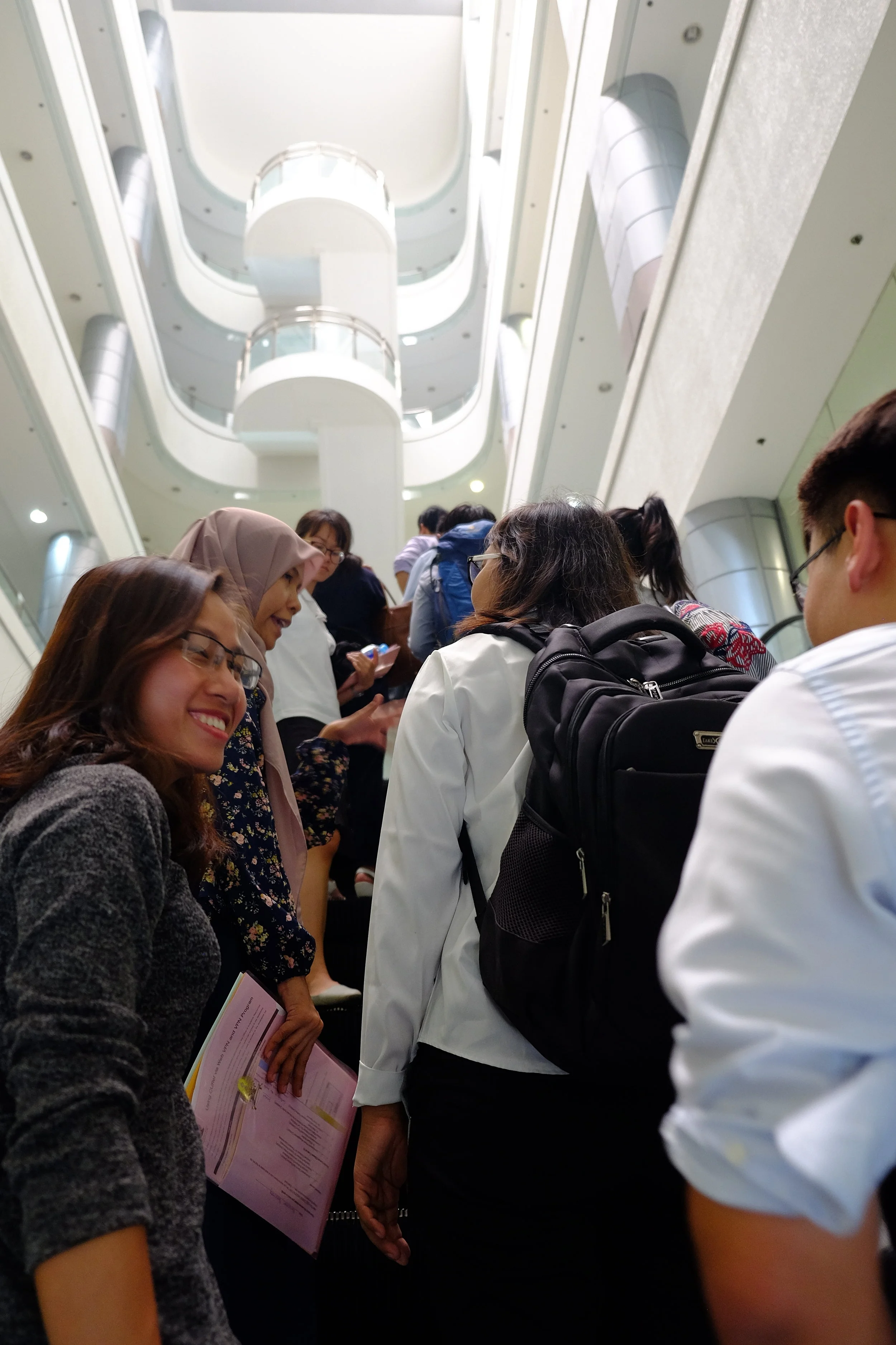 On the way to CU Health Center