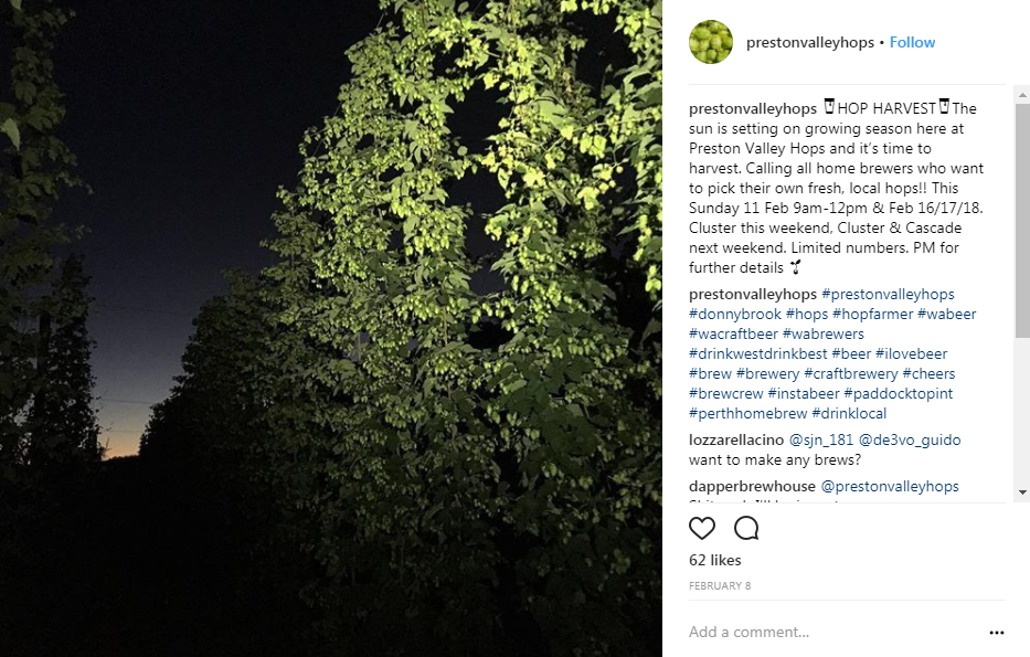 Image: @prestonvalleyhops Instagram account.