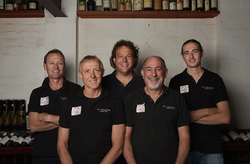 From left: Stef Biagi, Steve Perry, Anthony Reynolds, Tony Gangemi & Sam Perry