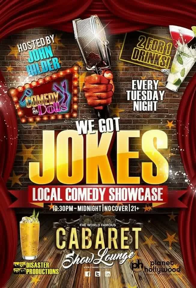 We Got Jokes Comedy Showcase, Planet Hollywood, Las Vegas, NV