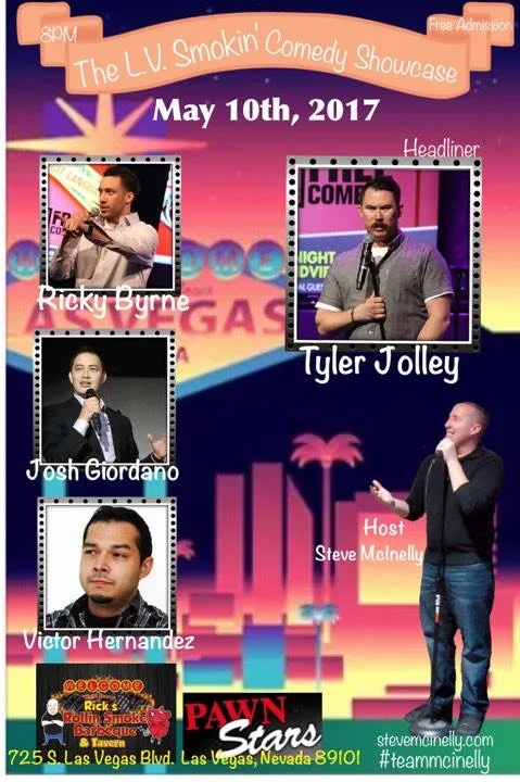 LV Smokin' Comedy Showcase, Rick's Rollin Smoke Barbeque, Las Vegas, NV