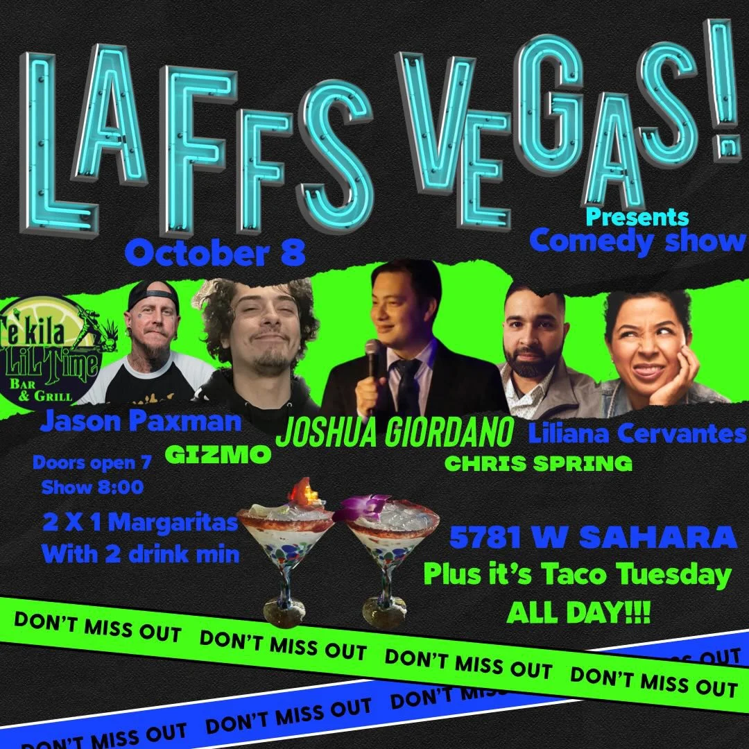 Laffs Vegas, Te'Kila Lil Time Bar, Las Vegas, NV
