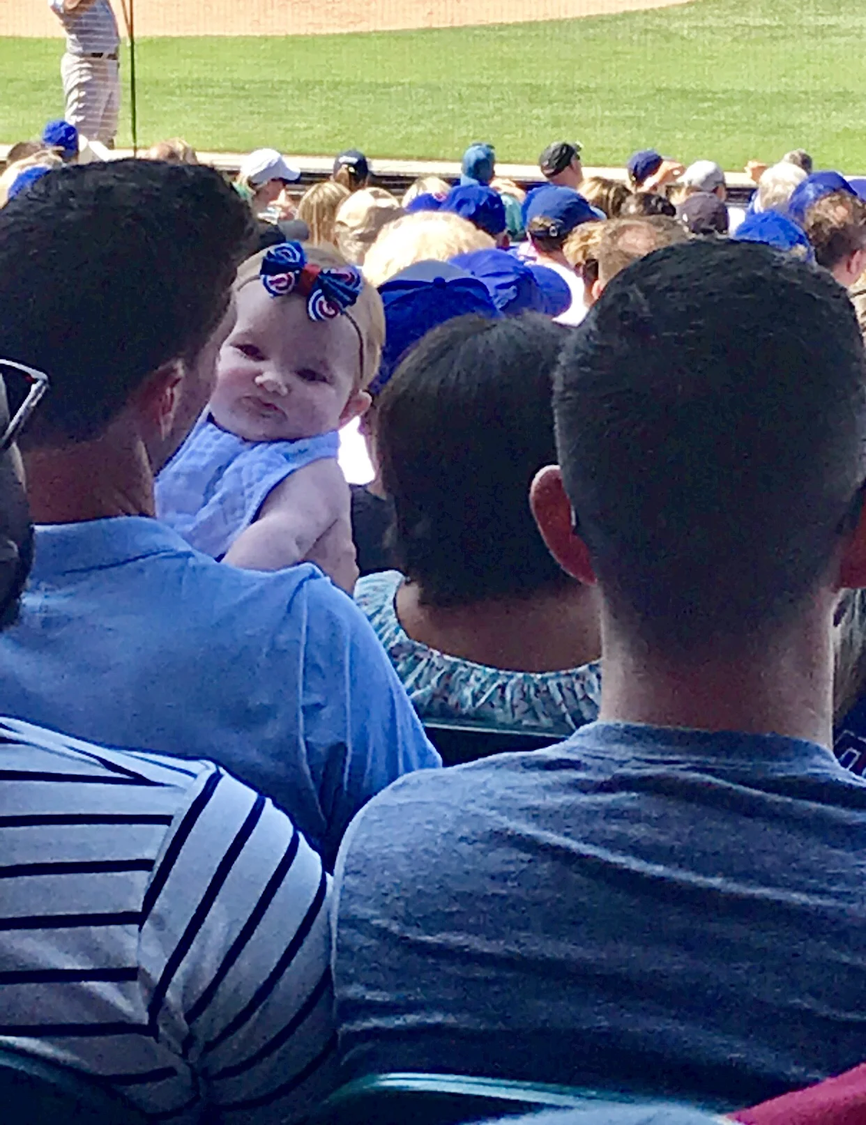 GET THAT LOYALTY EARLY. When it comes to the Cubs, some of those fans are groomed for fandom from birth. (I’ve got the cutest pic of boyfriend Chris from when he was a little shorty and has his Cubs pennant proudly hung on the wall of his Boy Cave.) What might you do to have potential clients feel like sharing you with their kids?