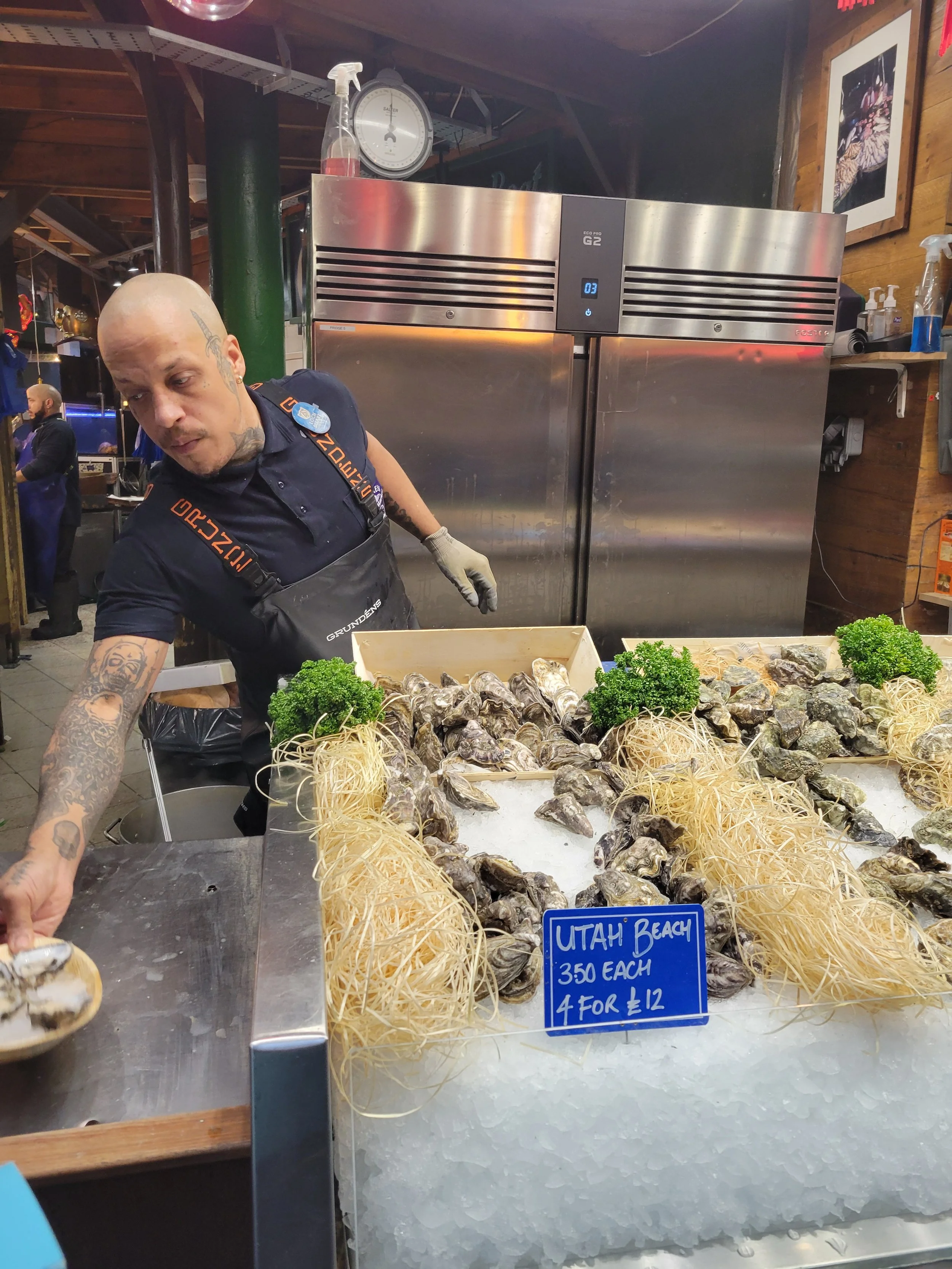 Borough Market Oysters