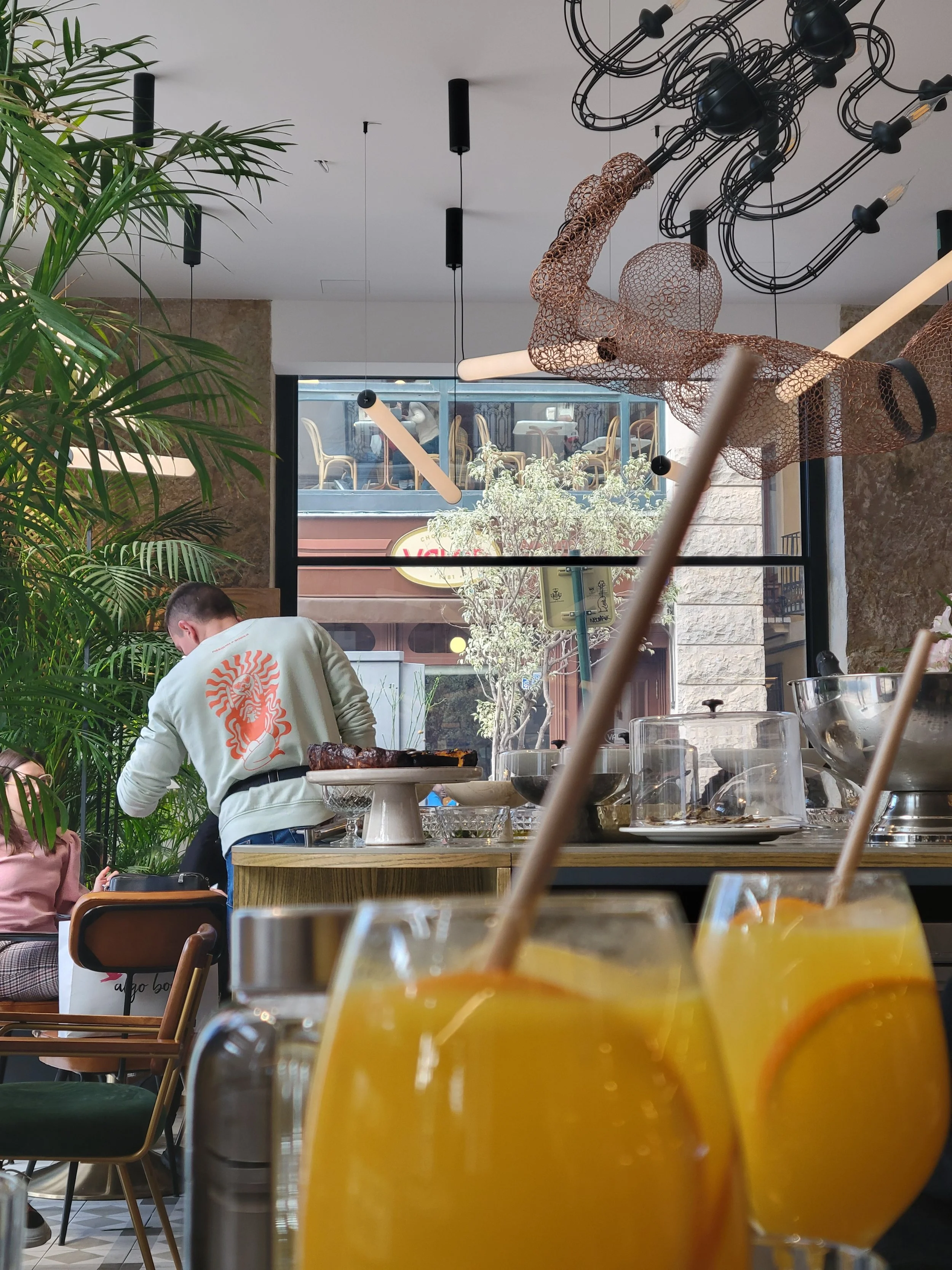 Glasses of Agua de Valencia