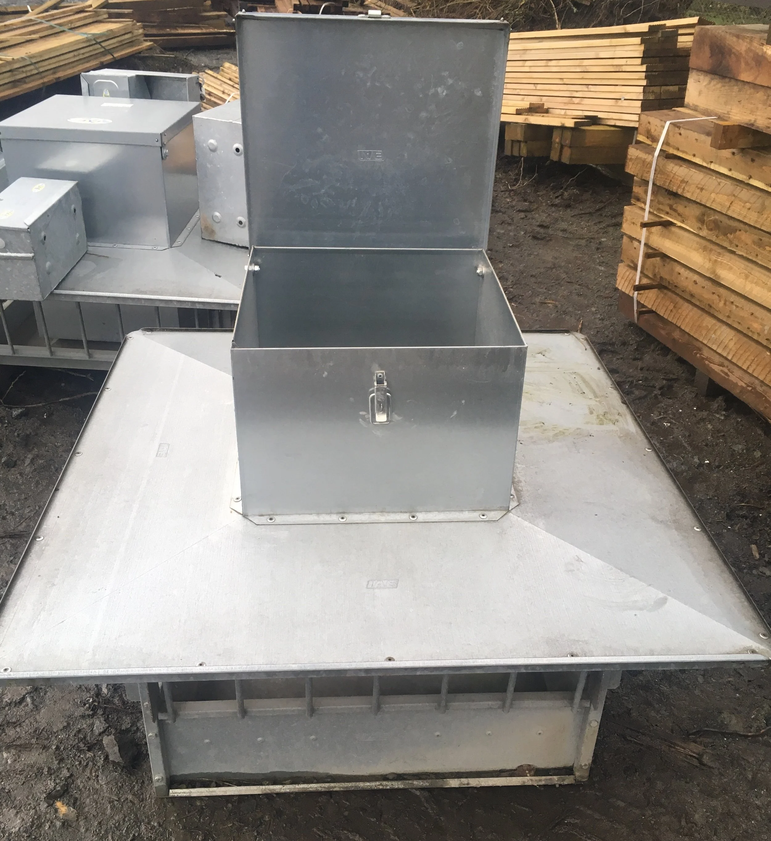 Square Lamb Creep Feeder Ptp