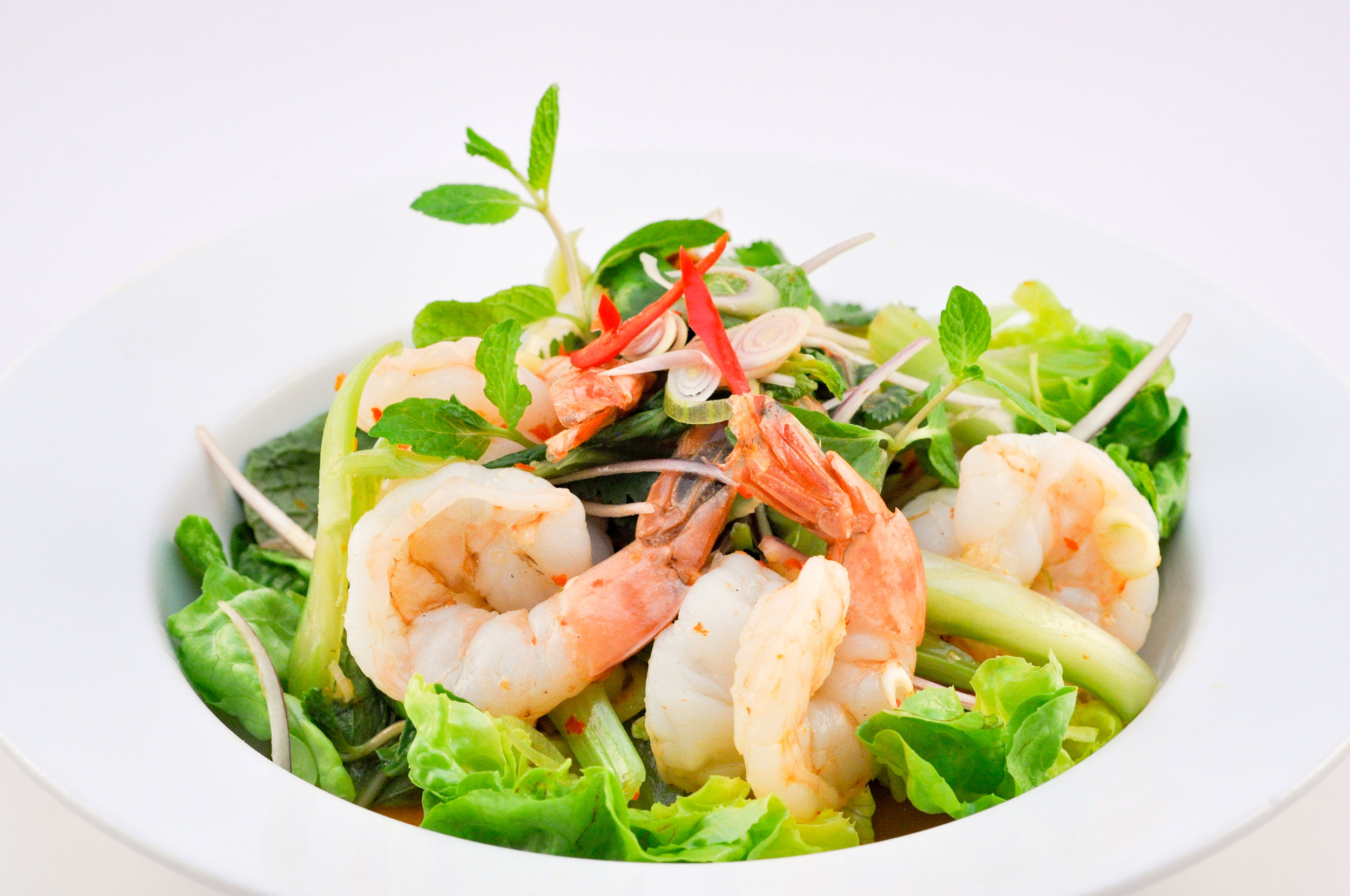 Plar Goong - Prawn Salad