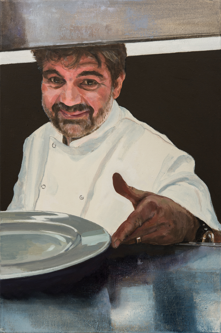 Laurent Couvreur, oil on canvas