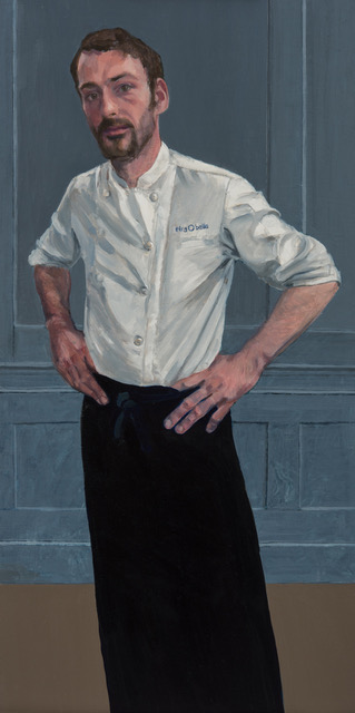 David Giddings, oil on board Selected for Royal Society of Portrait Painters Annual Exhibition Mall Galleries, 2017.