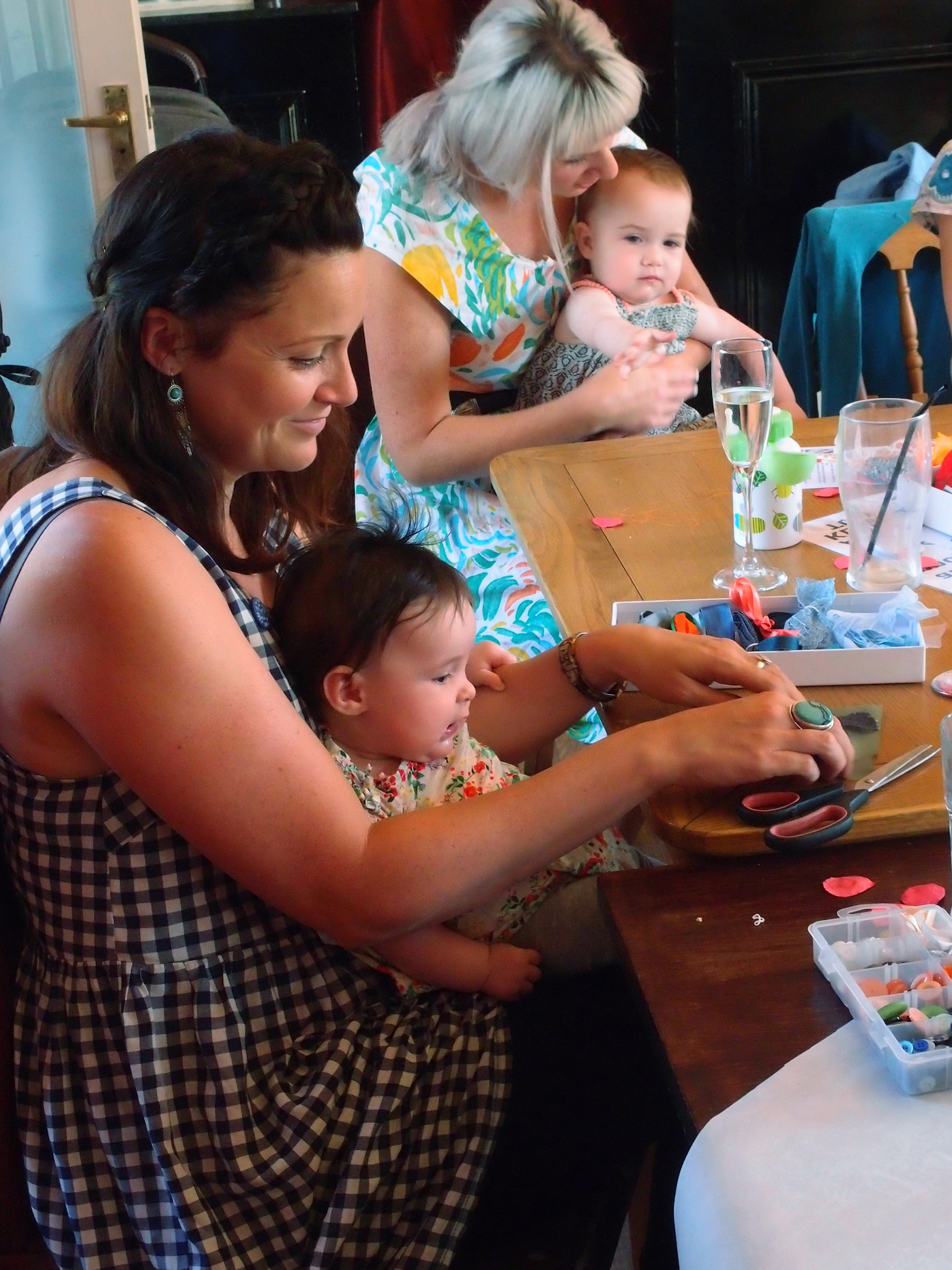 Baby Bunting Workshop, Bristol Baby Shower Craft Activity