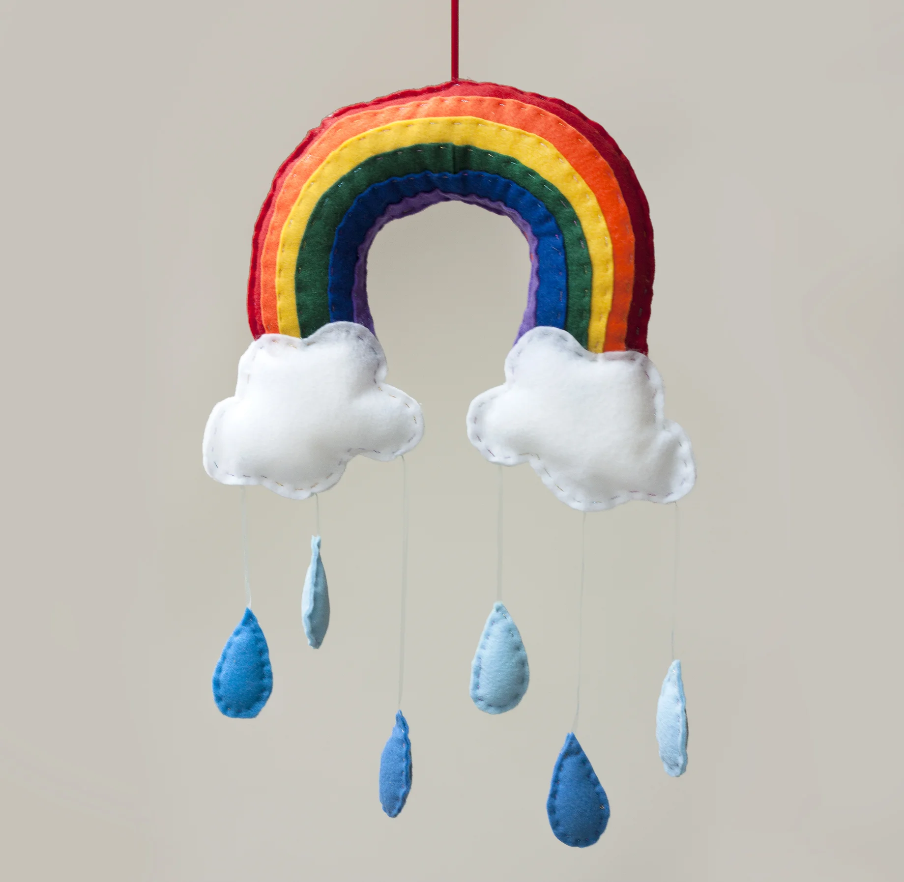 Personalised Baby Mobile Workshop Cloud Felt Baby Mobile The Crafty Hen.jpg