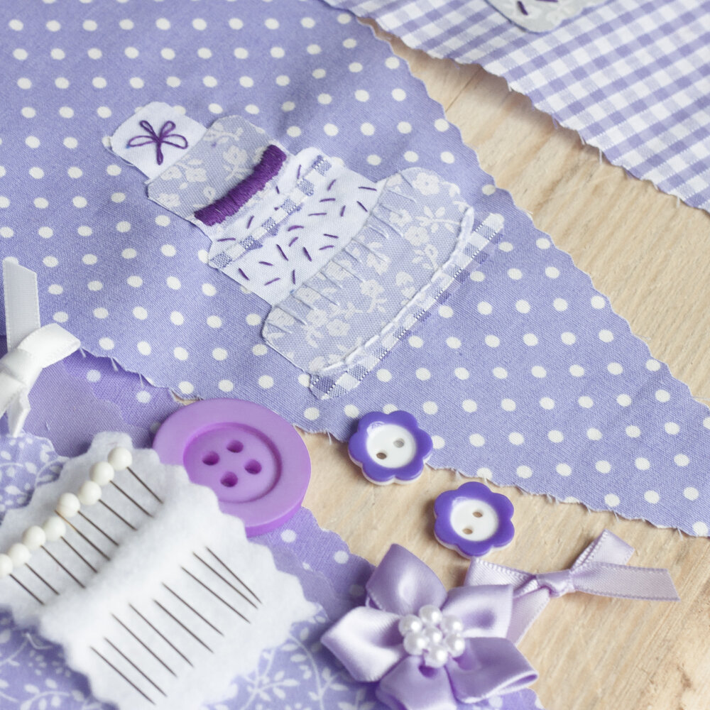 VARIOUS Make Your Own Craft DIY Bunting Kit Hen Party Baby Shower Personalised