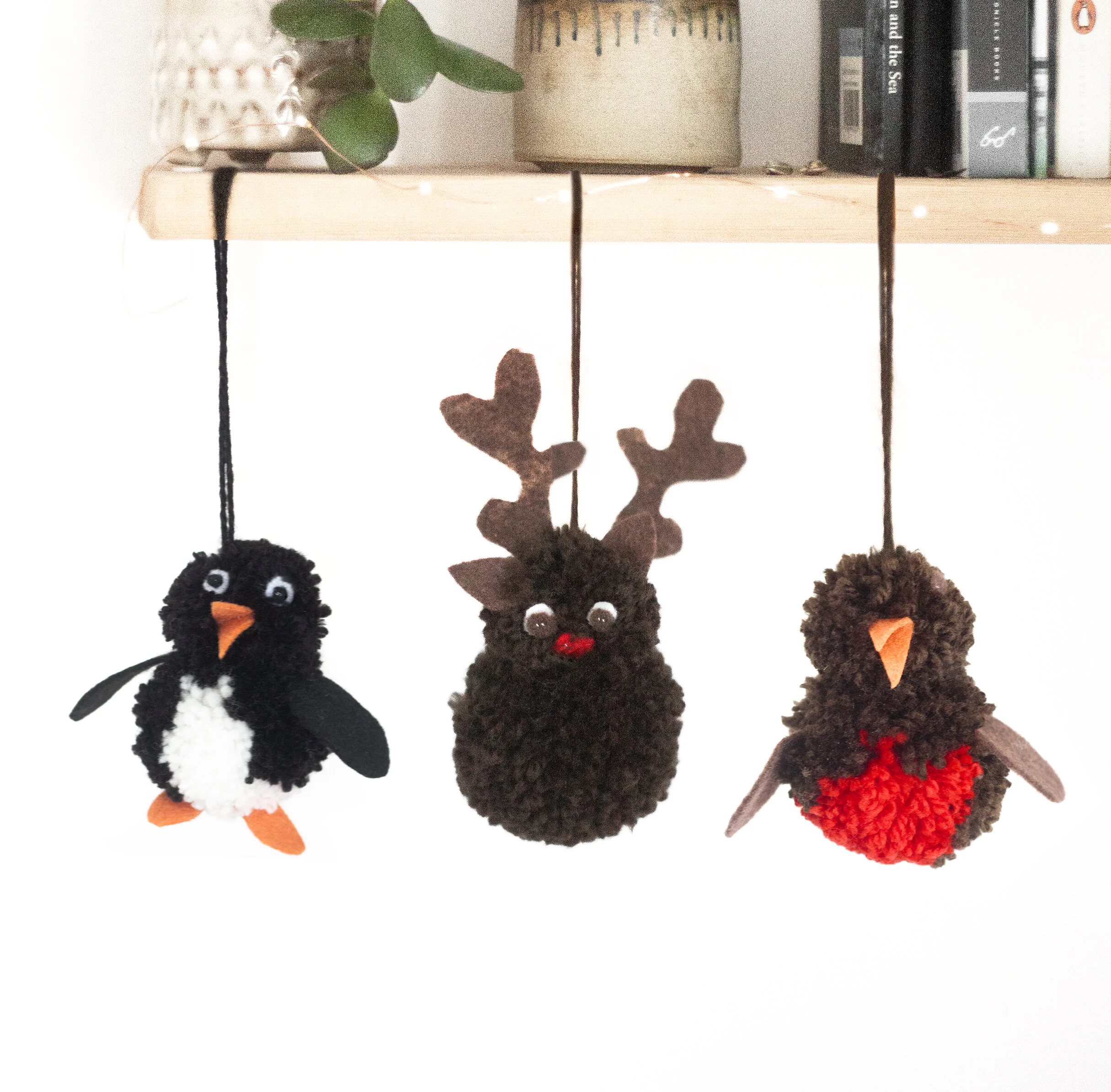 pom pom winter animals how to make the crafty hen.jpg