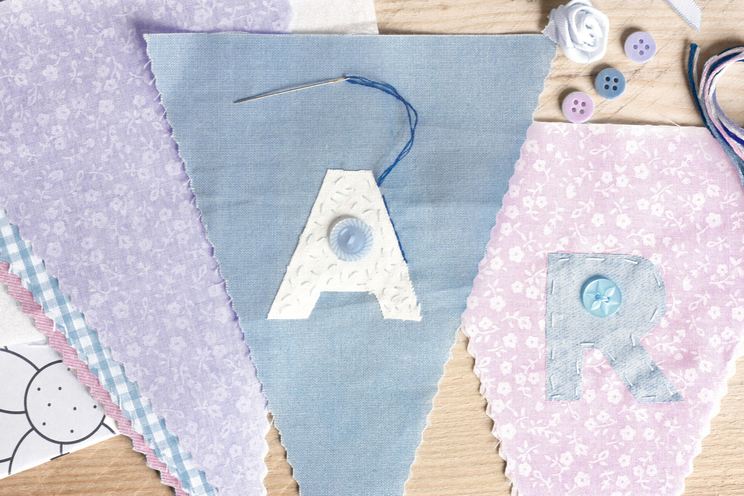 The Crafty Hen Bunting Baby Kit pastels.jpg