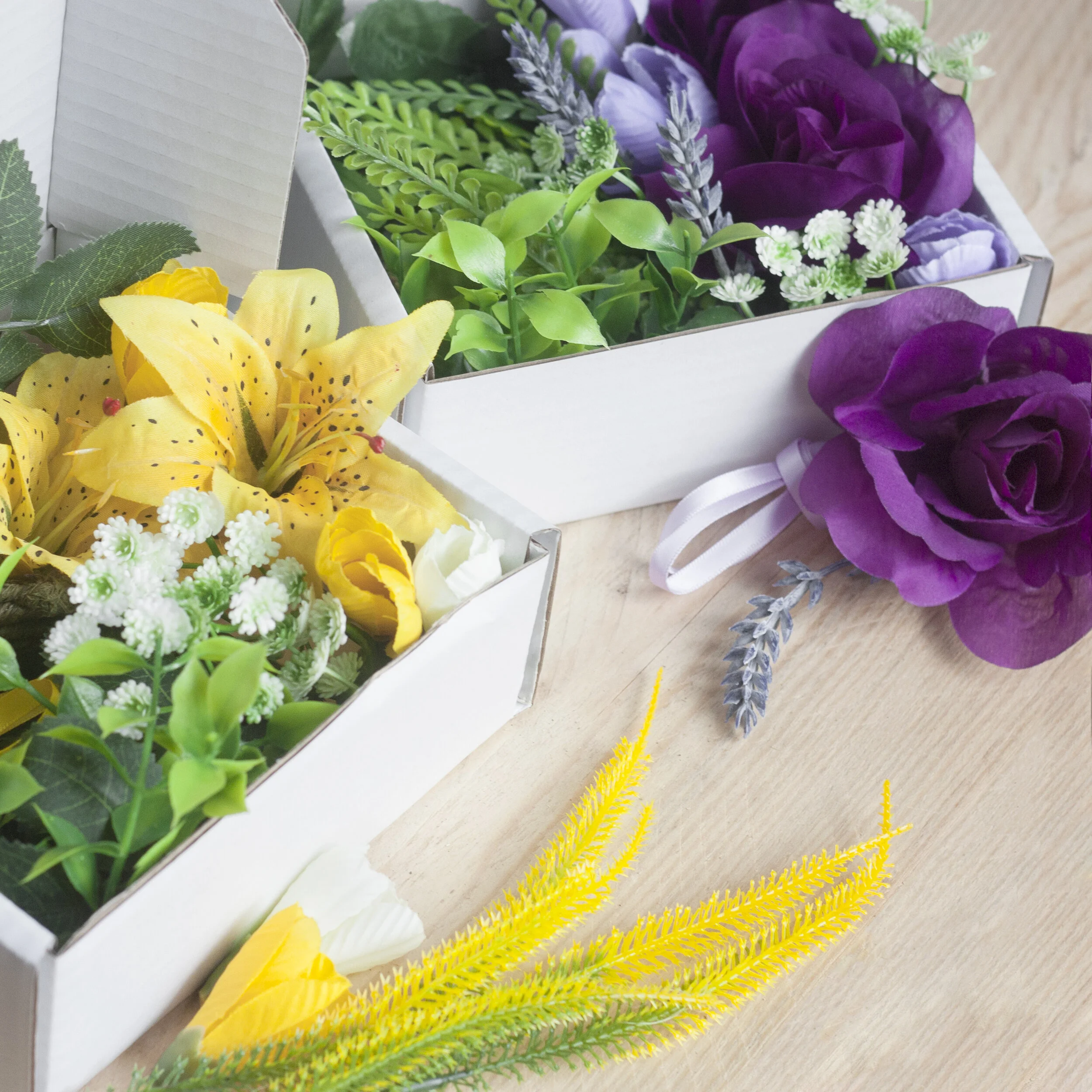 Faux Floral Wreath Making Kit