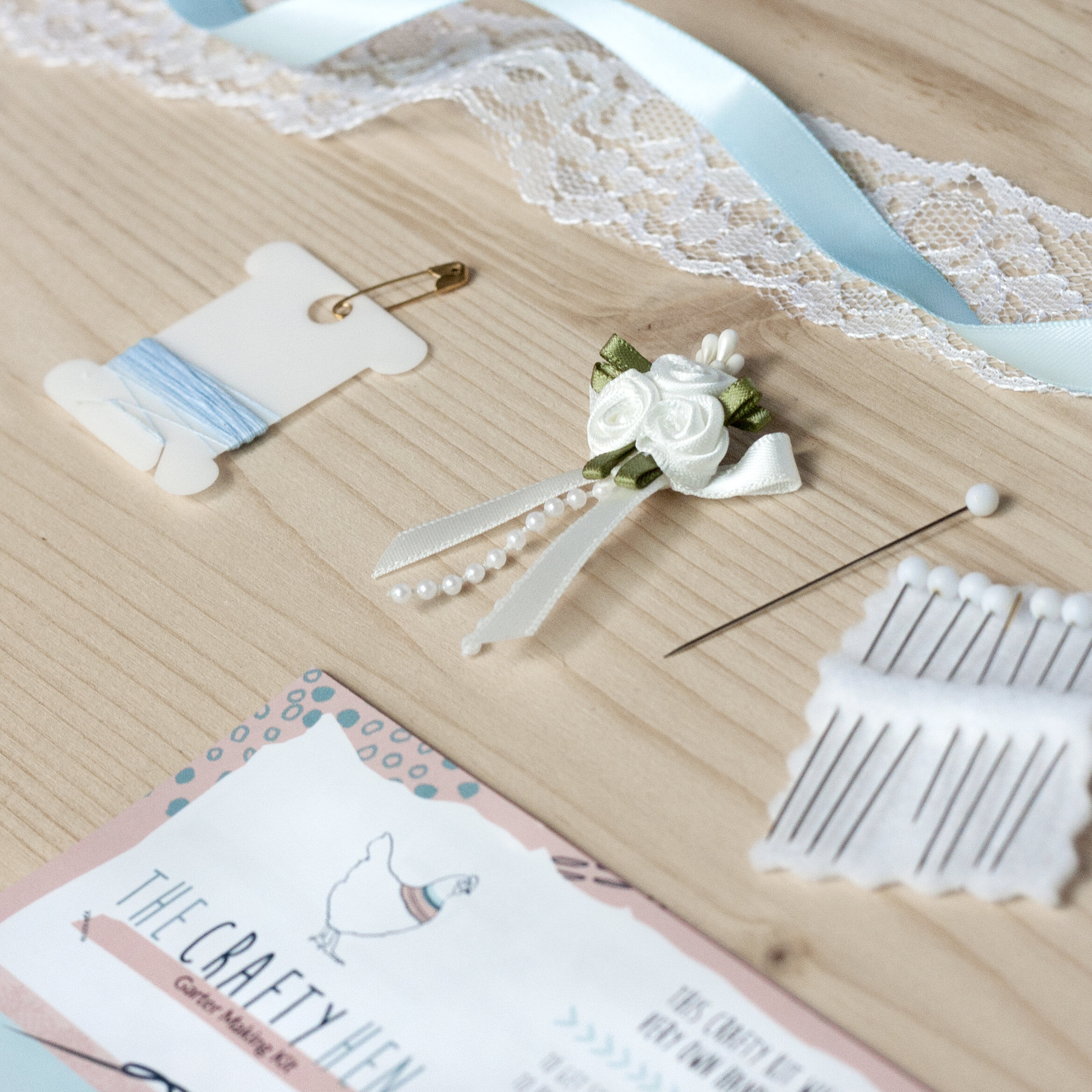 Bridal Garter Kit The Crafty Hen.jpg