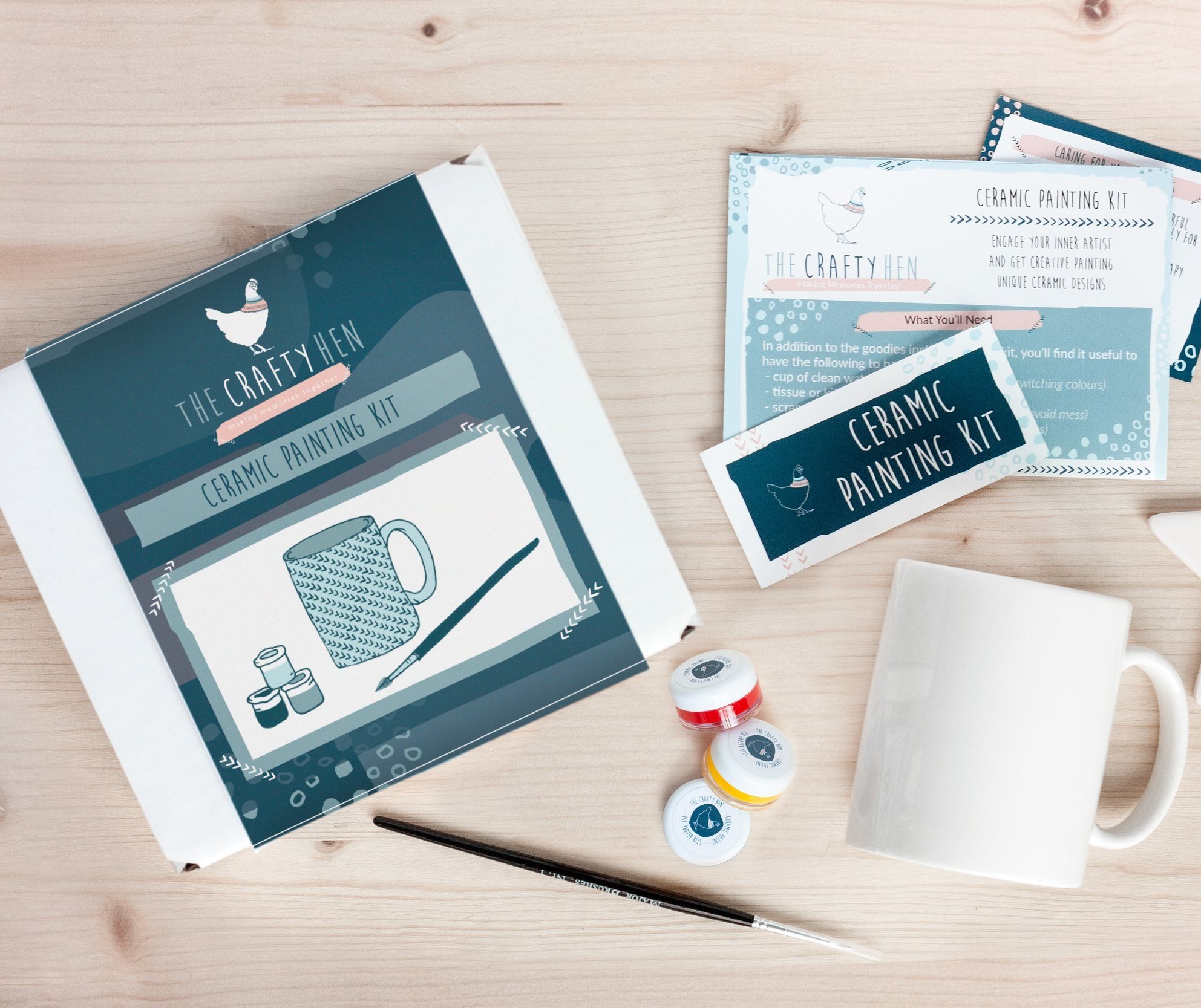 Ceramic Painting Kit