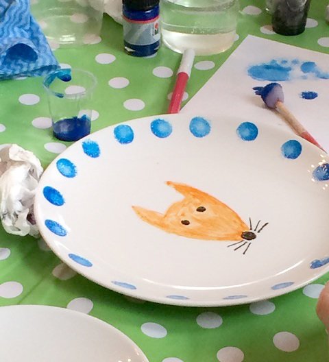 Plate Painting