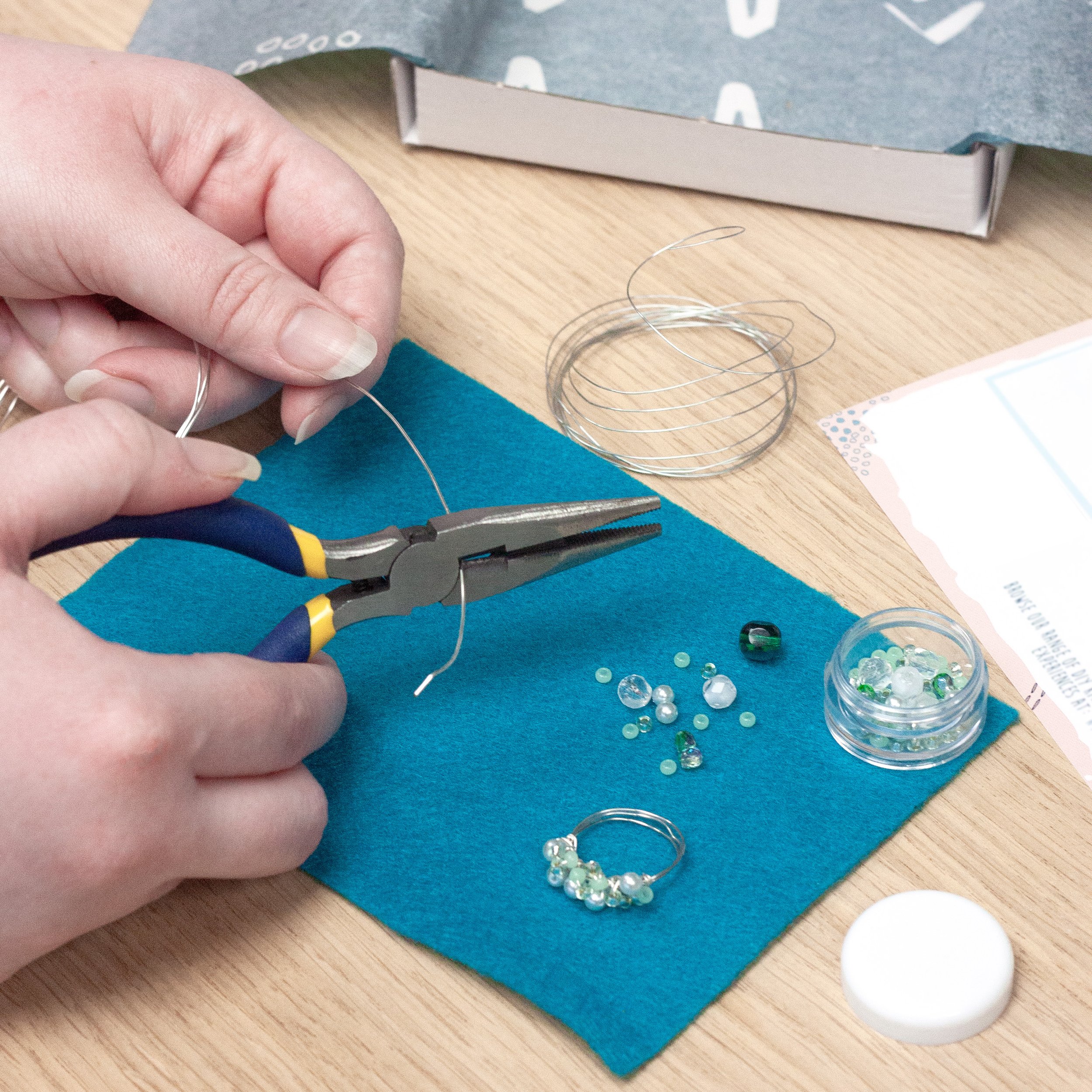 Cocktail Ring Making Kit The Crafty Hen.jpg