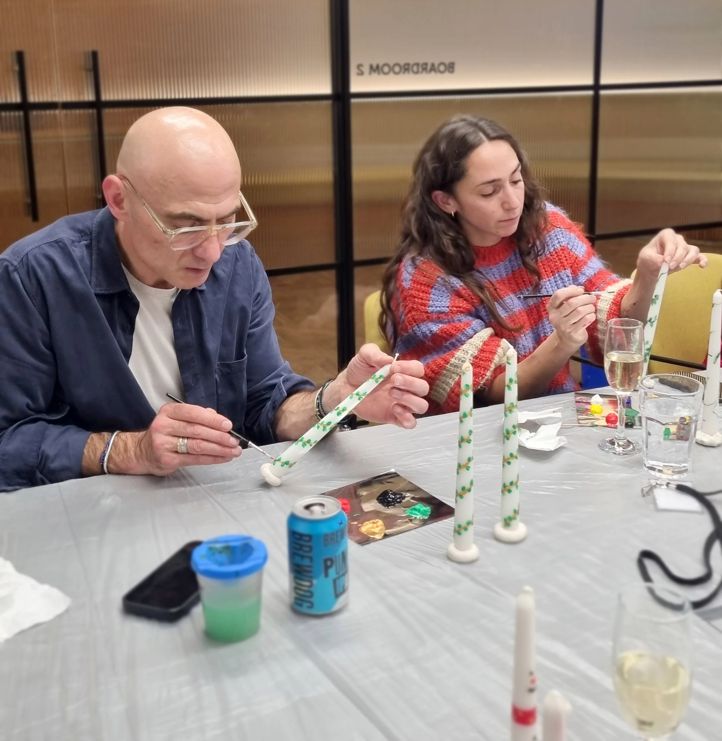 Christmas candle workshop Reading the crafty hen.jpg