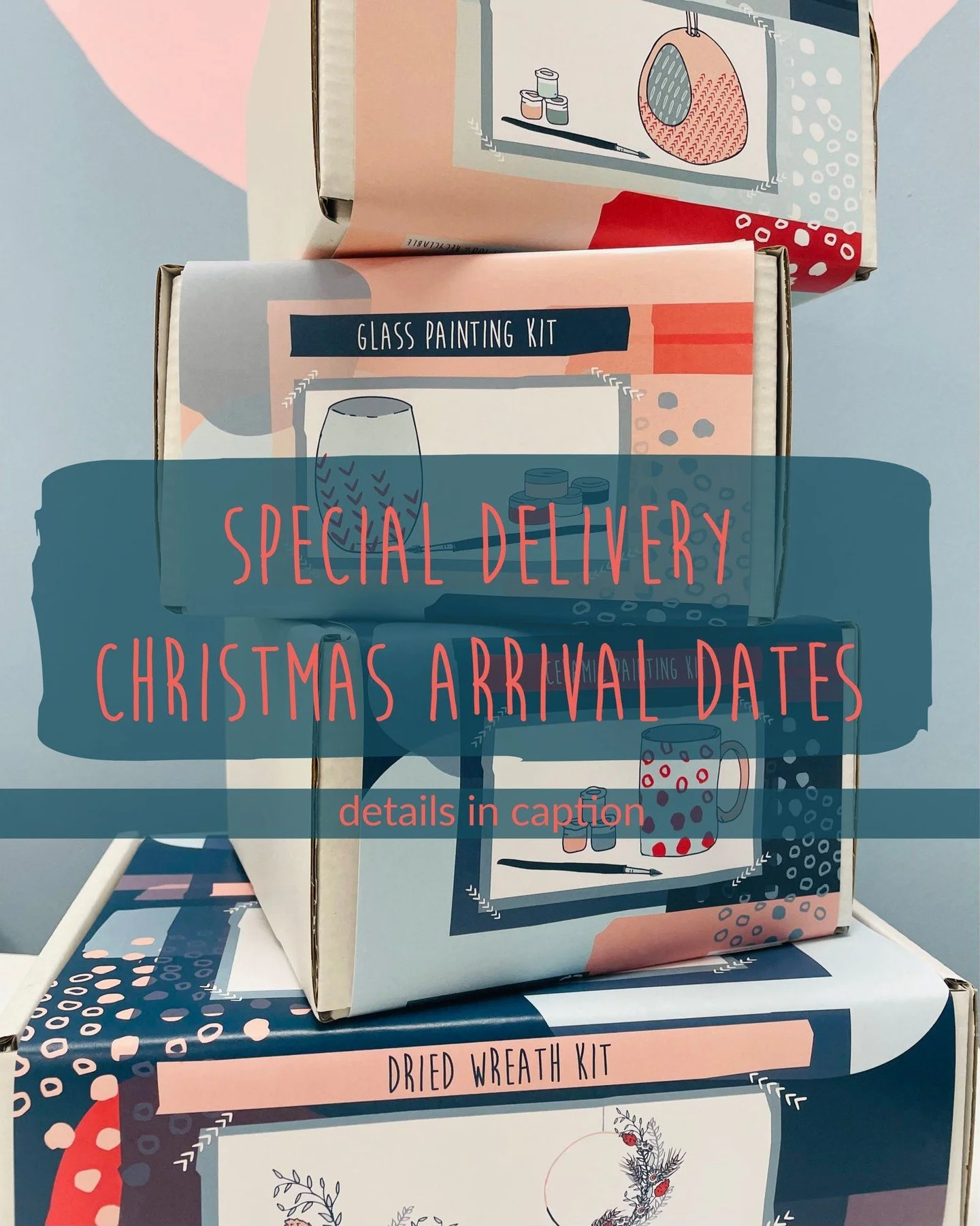 Last minute Christmas shopping? 
Last order dates for arrival before Christmas:
Royal Mail 1st class- 12pm today (Fri 19th Dec)
DPD Next Day- 12pm Mon 22nd Dec

Please opt for the correct shipping option at checkout to give your order the best chance