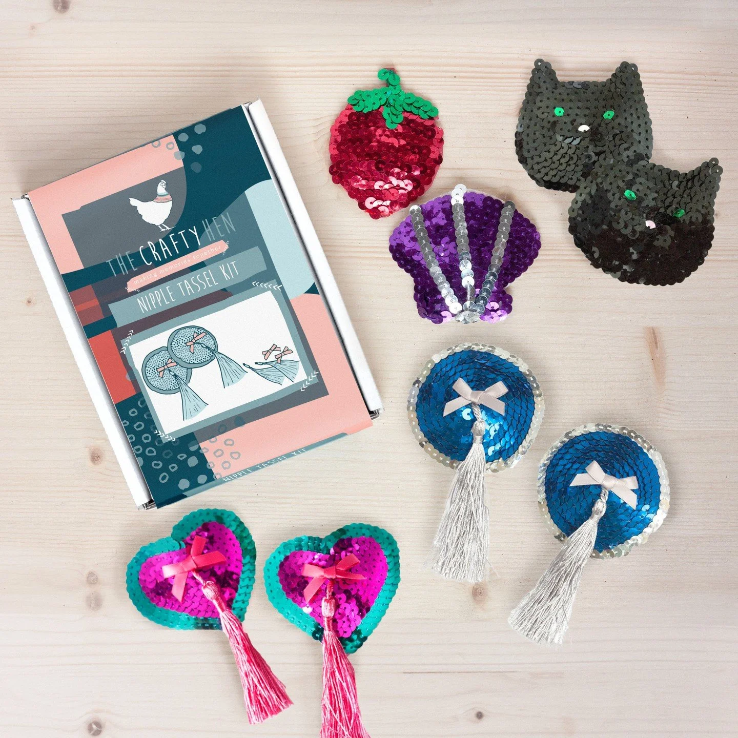 Roses are Red, Violets are Blue...
Order a Valentines Crafty Kit for The One Who Loves You! 🩷 🎻 

From painting glasses, mugs and decorations to making rings, nipple tassels and more! 
Find the perfect kit for your partner on our crafty kit online 