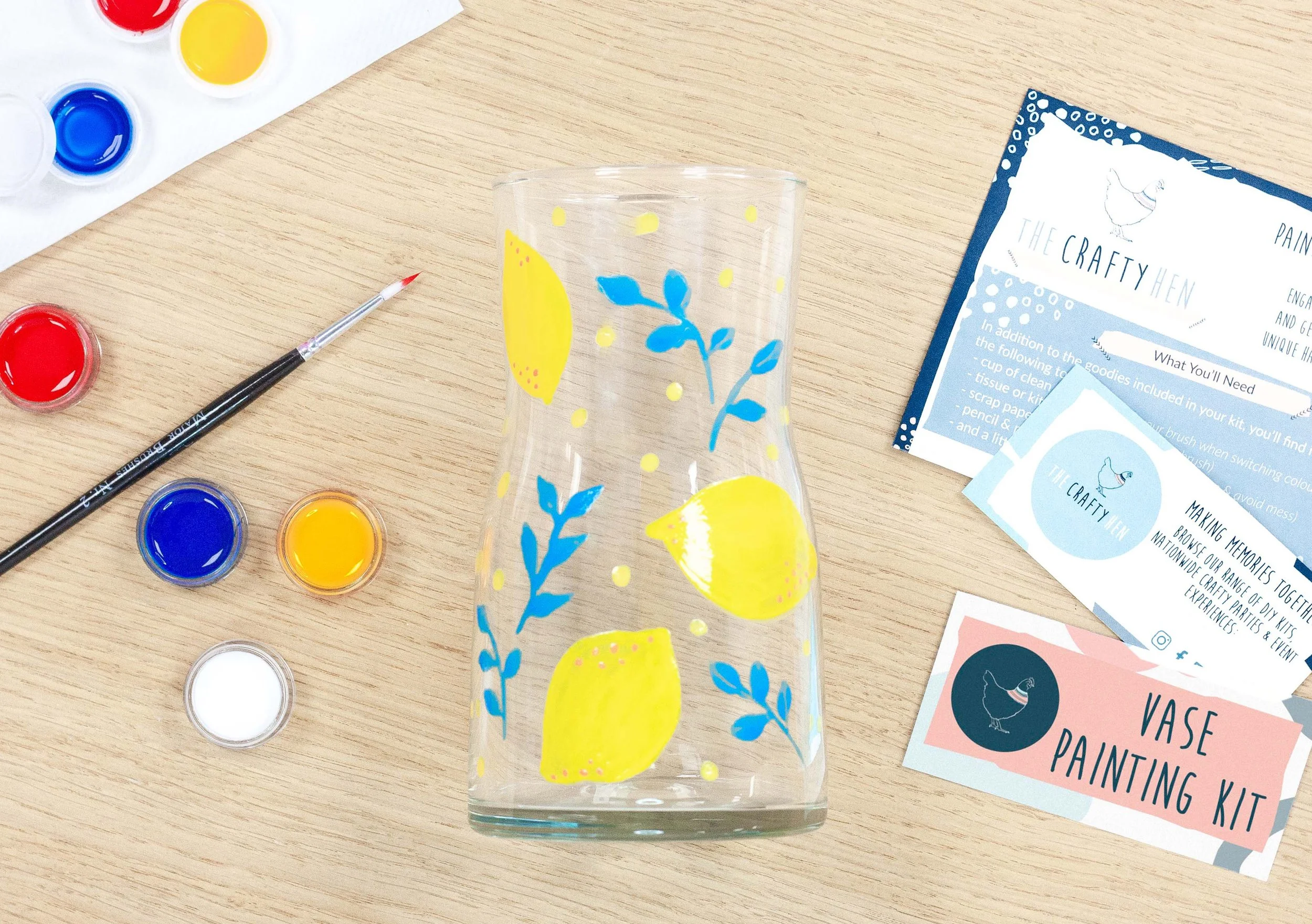 New Painting Kit: Glass Vase