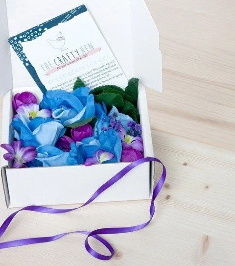Looking to book our most popular hen party activity in DIY Kit form? 

Find our Flower Crown Kits available to order directly from our website in a range of colour-ways to suit every hen party guest!

Find the best combos, mix and match and don't for