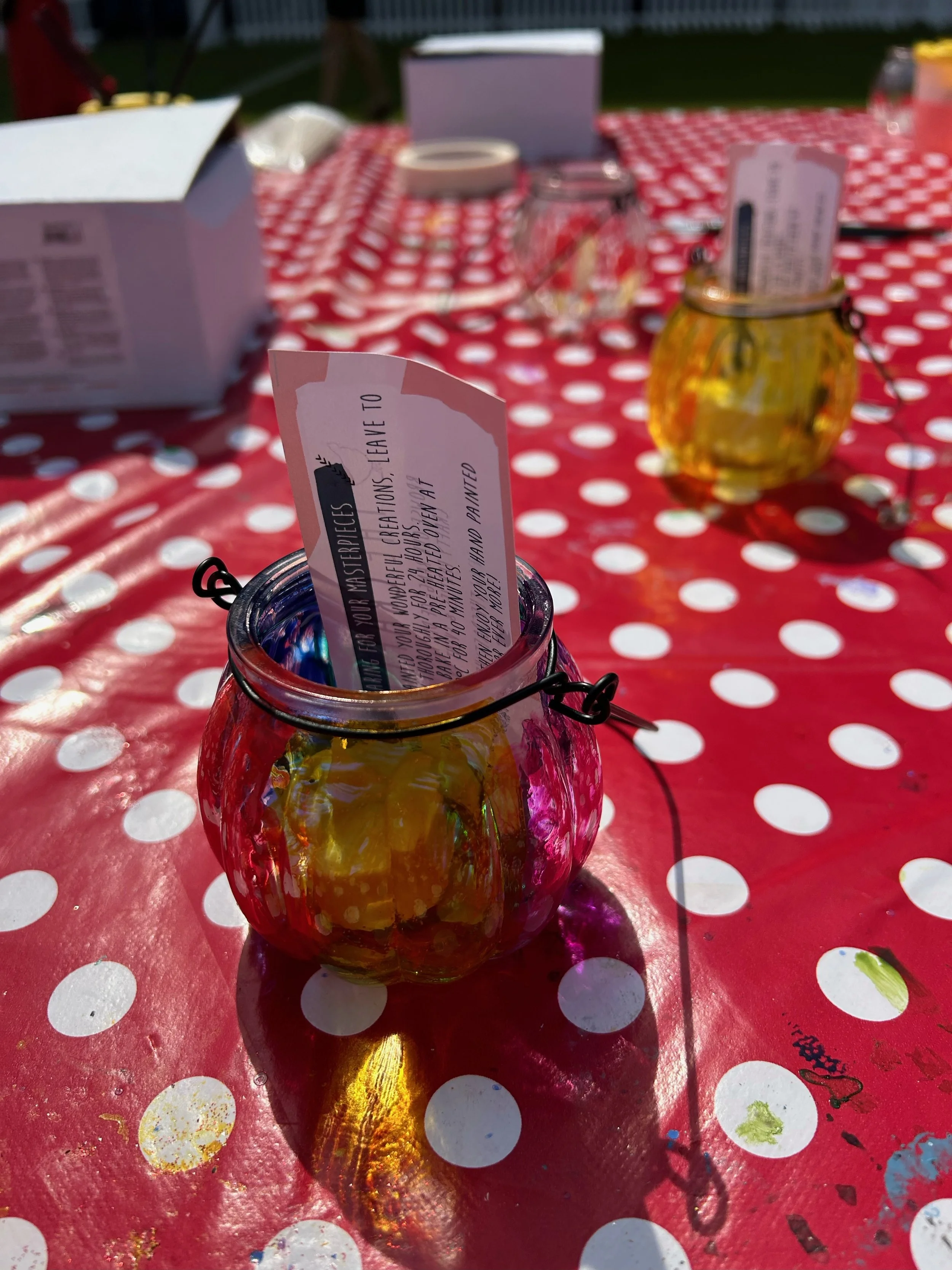 Glass painting childrens crafts the Crafty Hen.jpeg