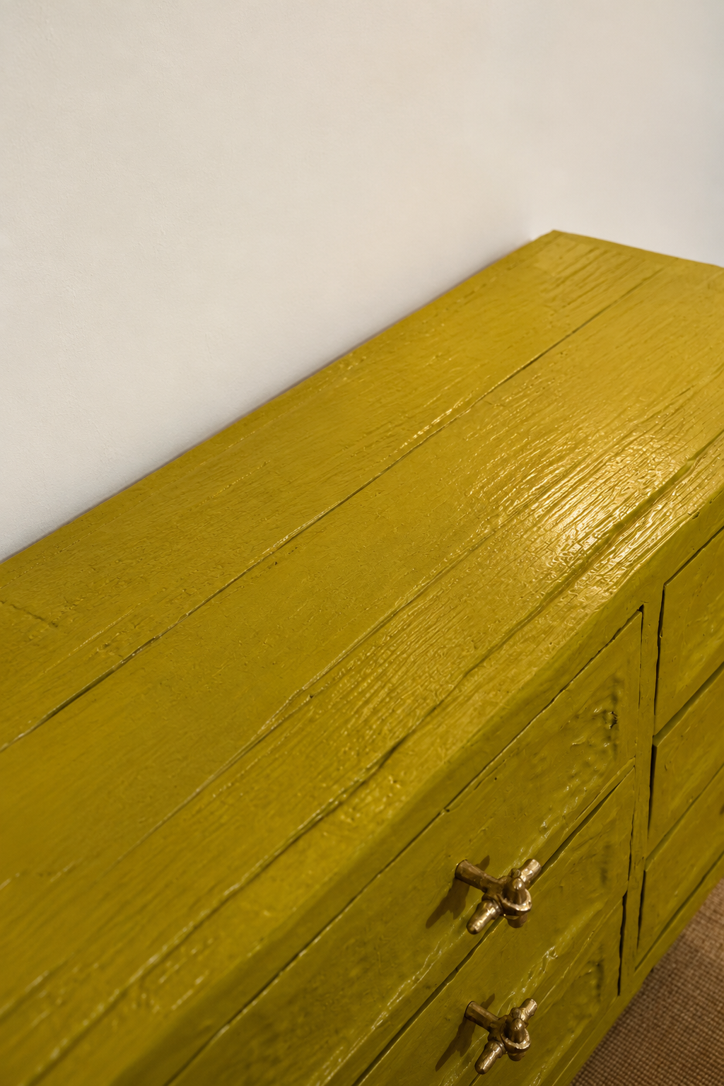 Mustard Green Textured Sideboard Details.png