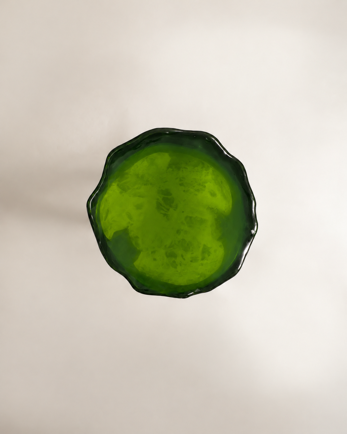Luminous Green Resin Organic Dish.png