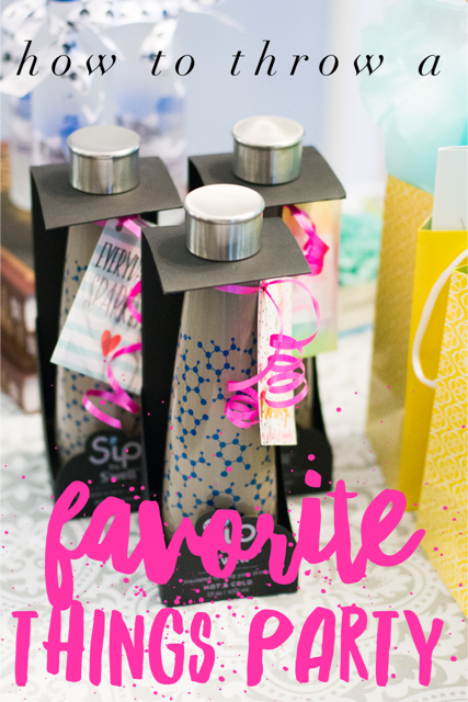 Throw a Favorite Things Party