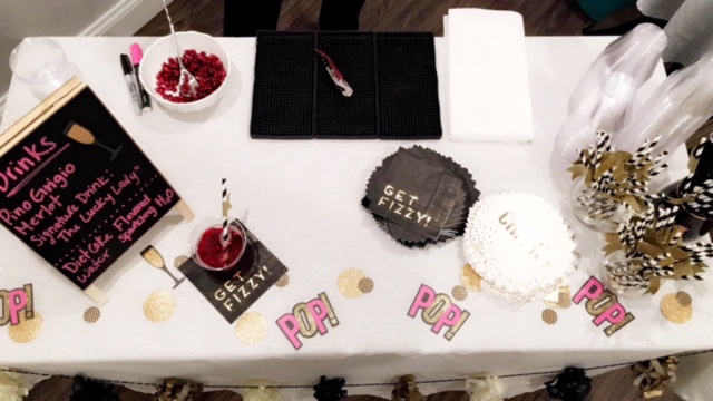 Obvi taken on my phone. The little cutouts are from Homegoods as well as the napkins and tassels!