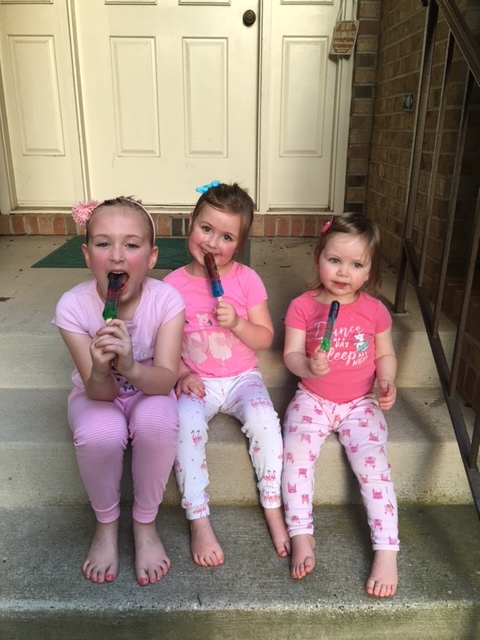 Are you sensing a summer theme? Popsicles. 