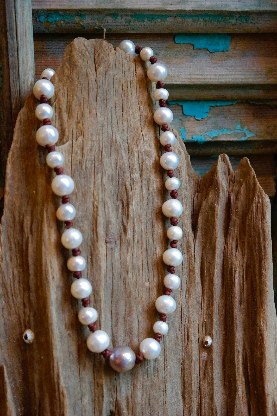 Pearl Choker with Kasumi Pearl Accent
