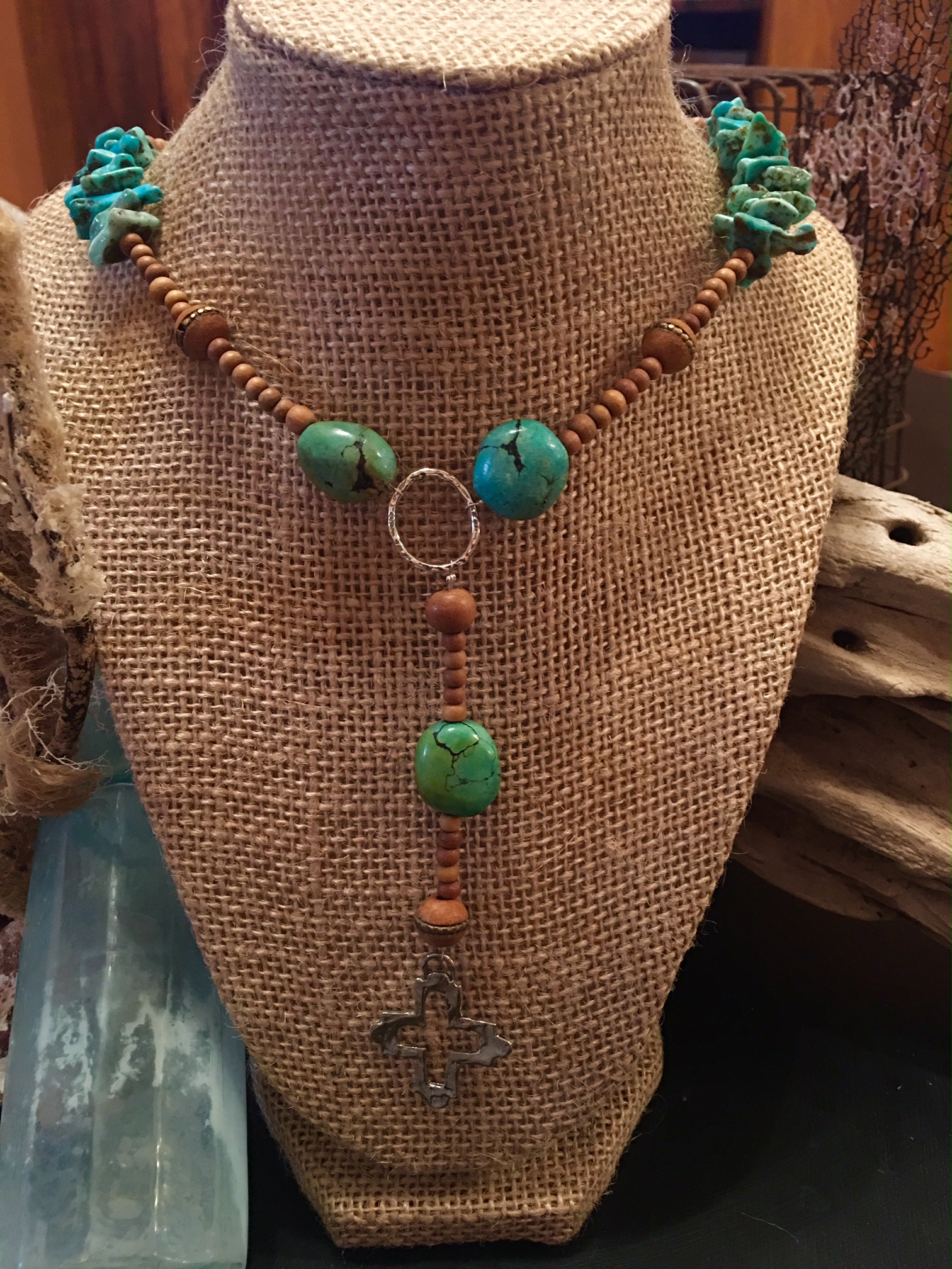 Sandalwood & Kingman Turquoise