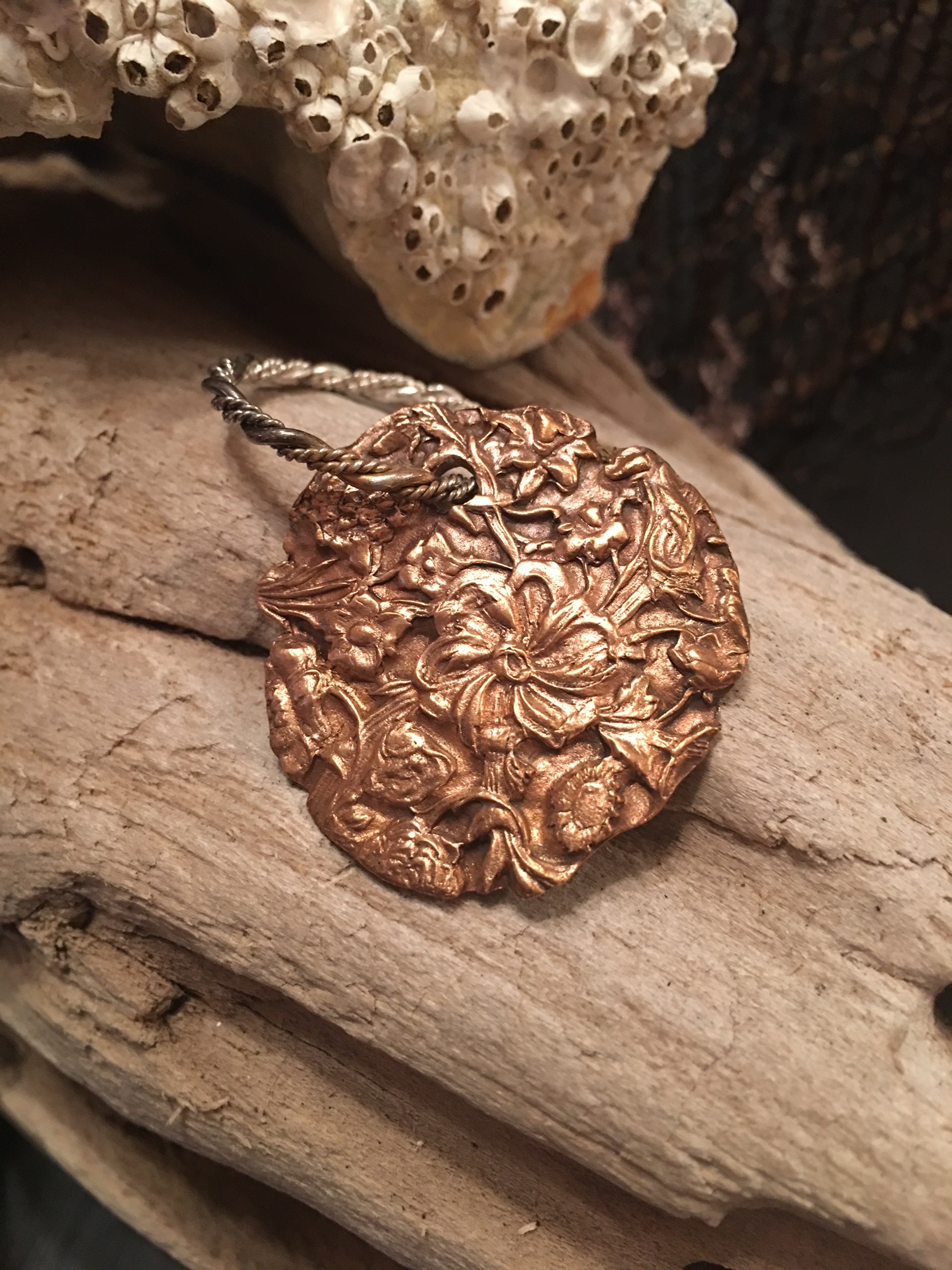 Spring Floral Pendant